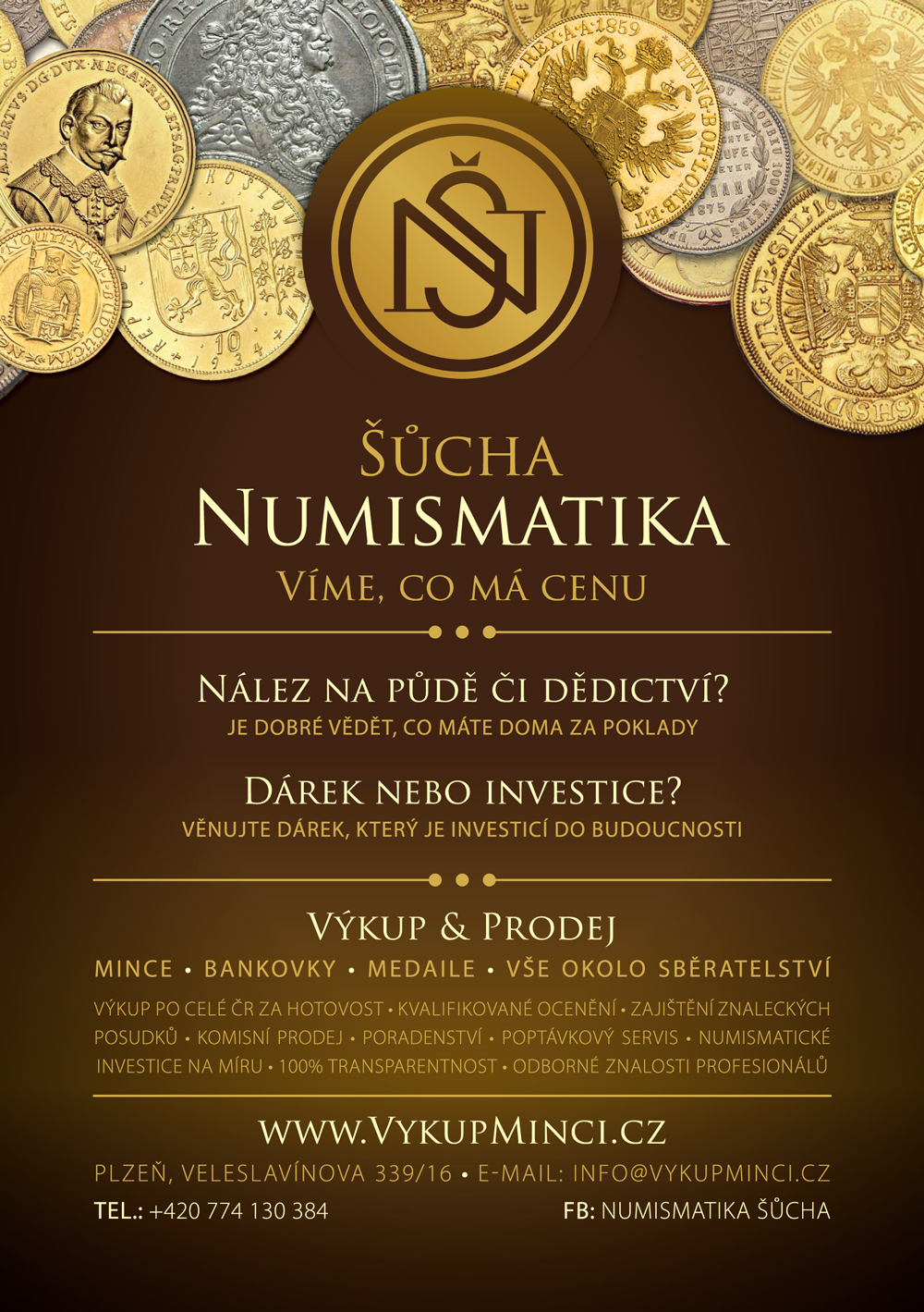 Numismatika Šůcha foto 2