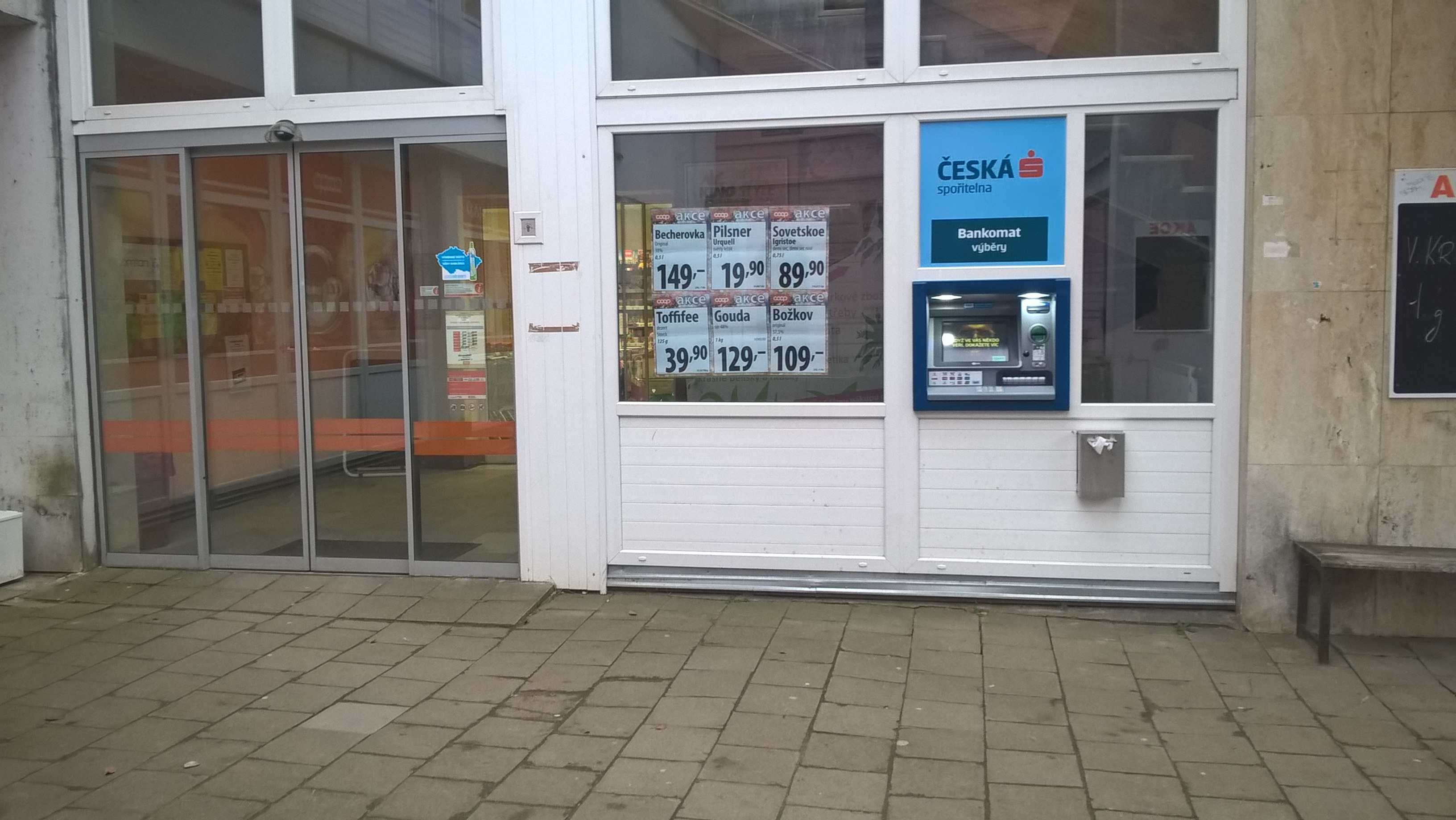 Bankomat České spořitelny