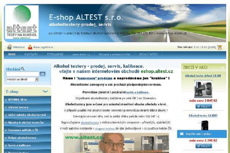 Altest s.r.o. - Alkoholtestery - prodej, servis, kalibrace foto 5