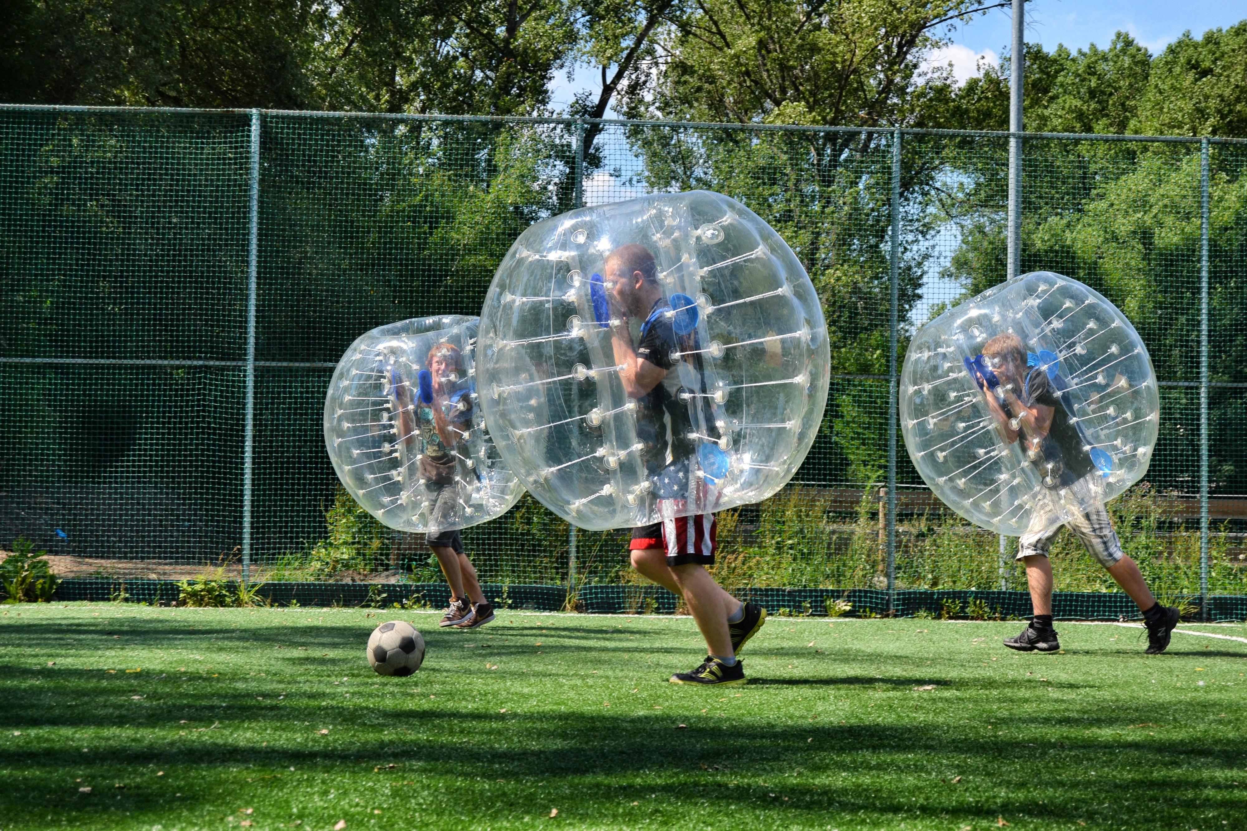 Zorbing fotbal foto 4