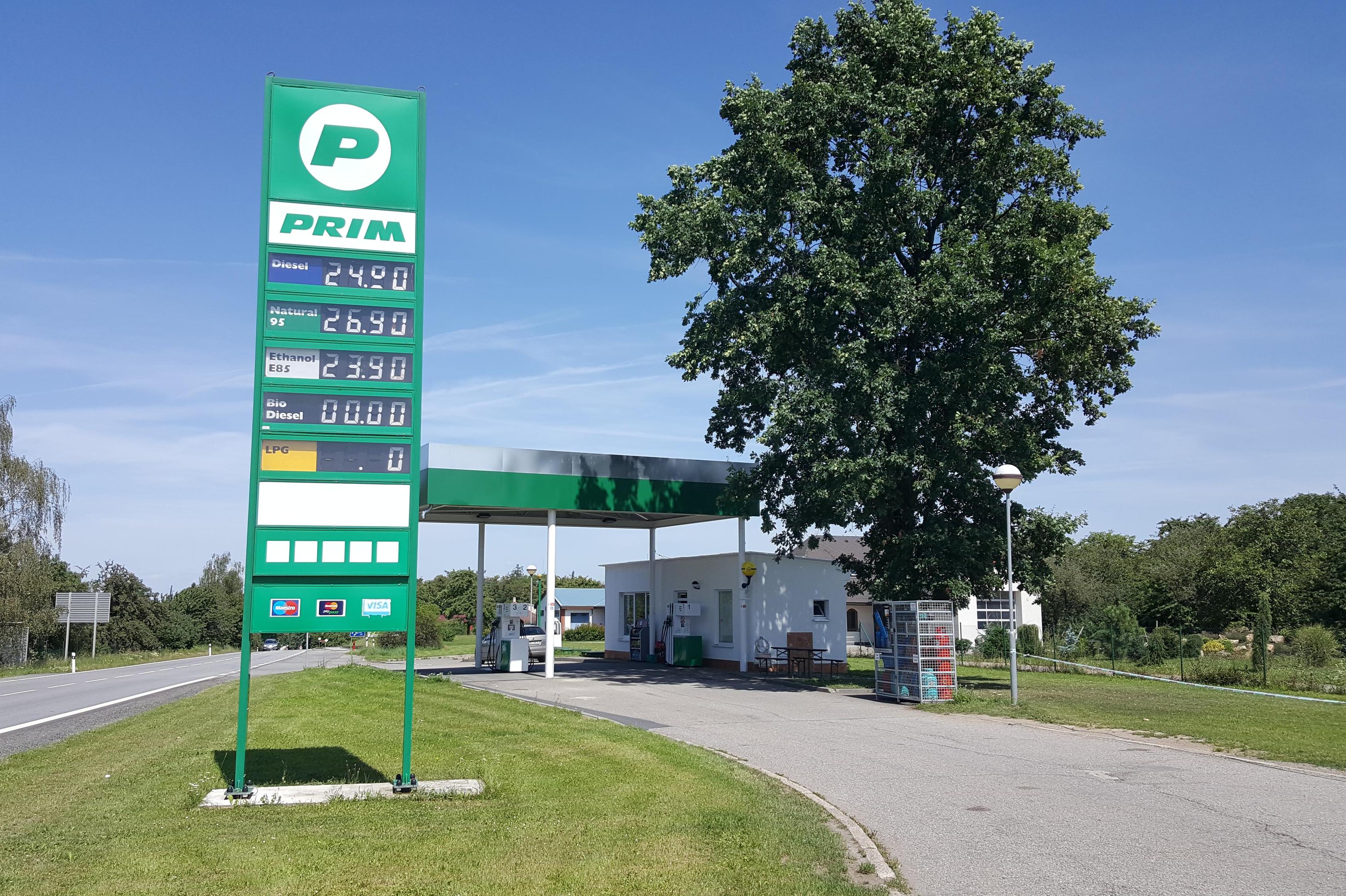 Čerpací stanice PRIM