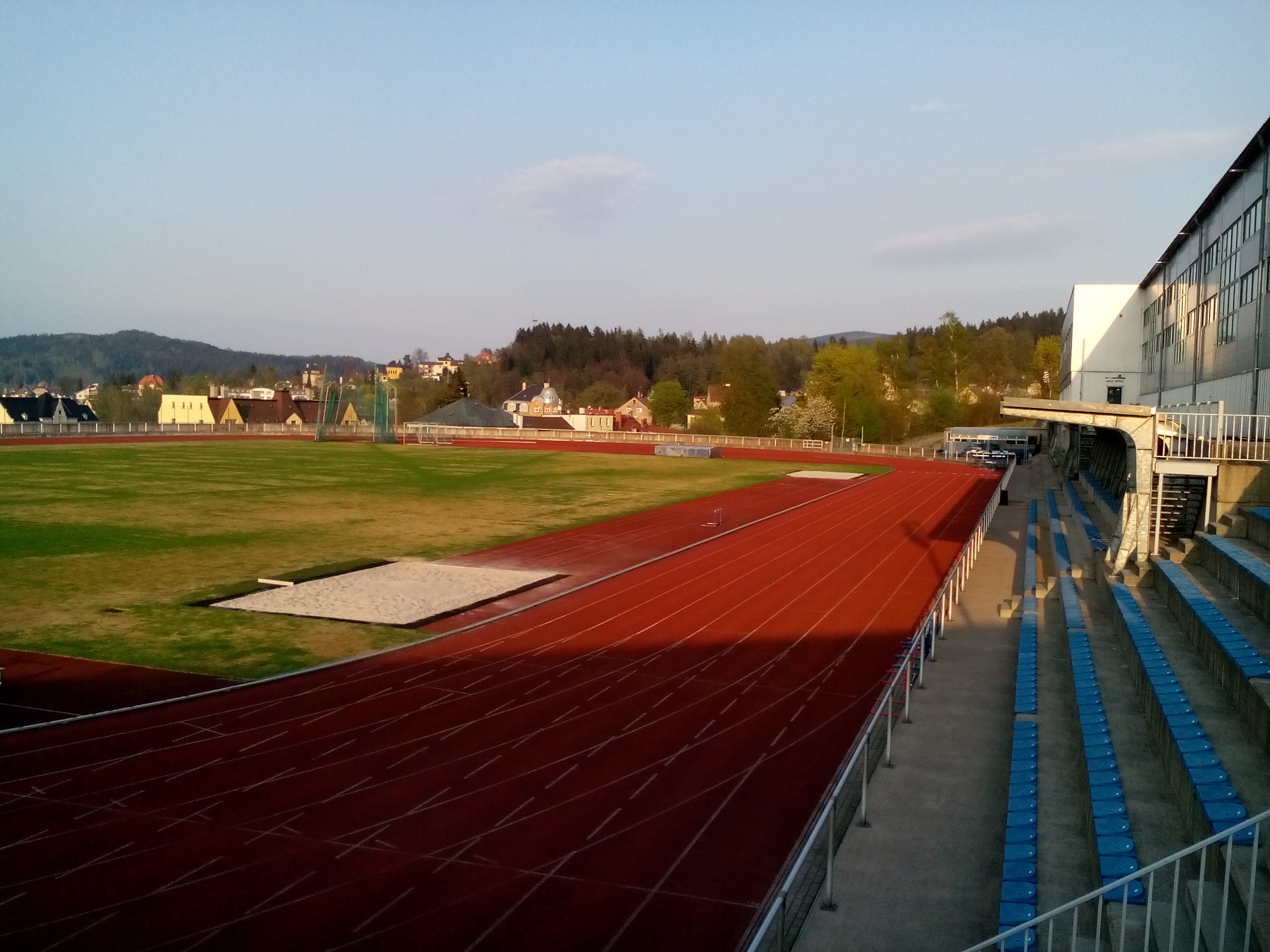 Atletický stadion Střelnice foto 2