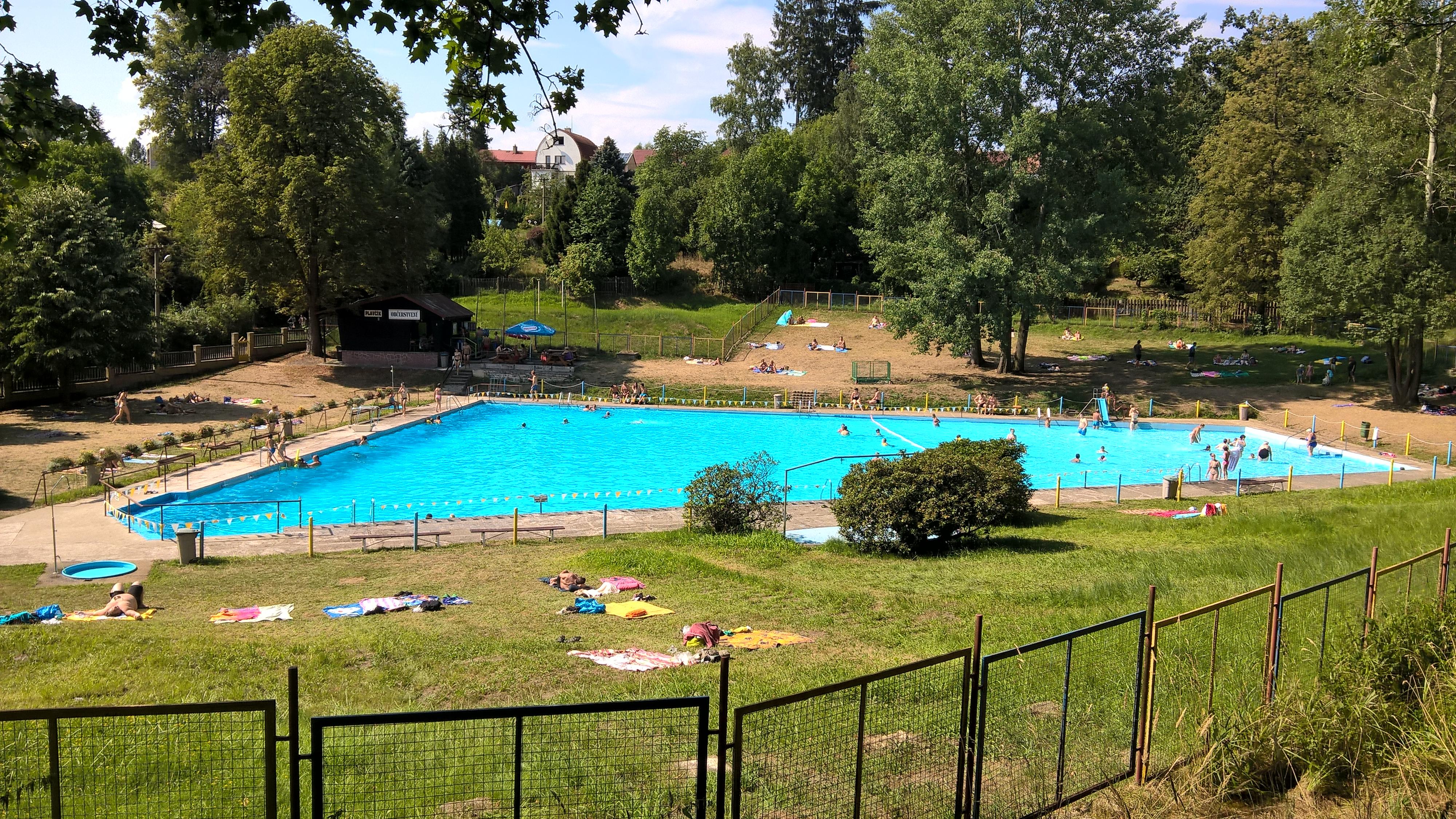 Městské koupaliště Česká Kamenice foto 4