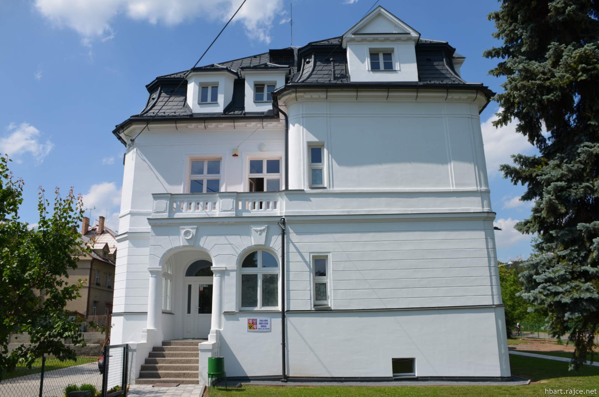 ZUŠ Libčice nad Vltavou, Letecká foto 3