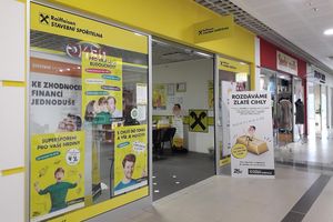 Firemní grafika Raiffeisen stavební spořitelna, a.s.
