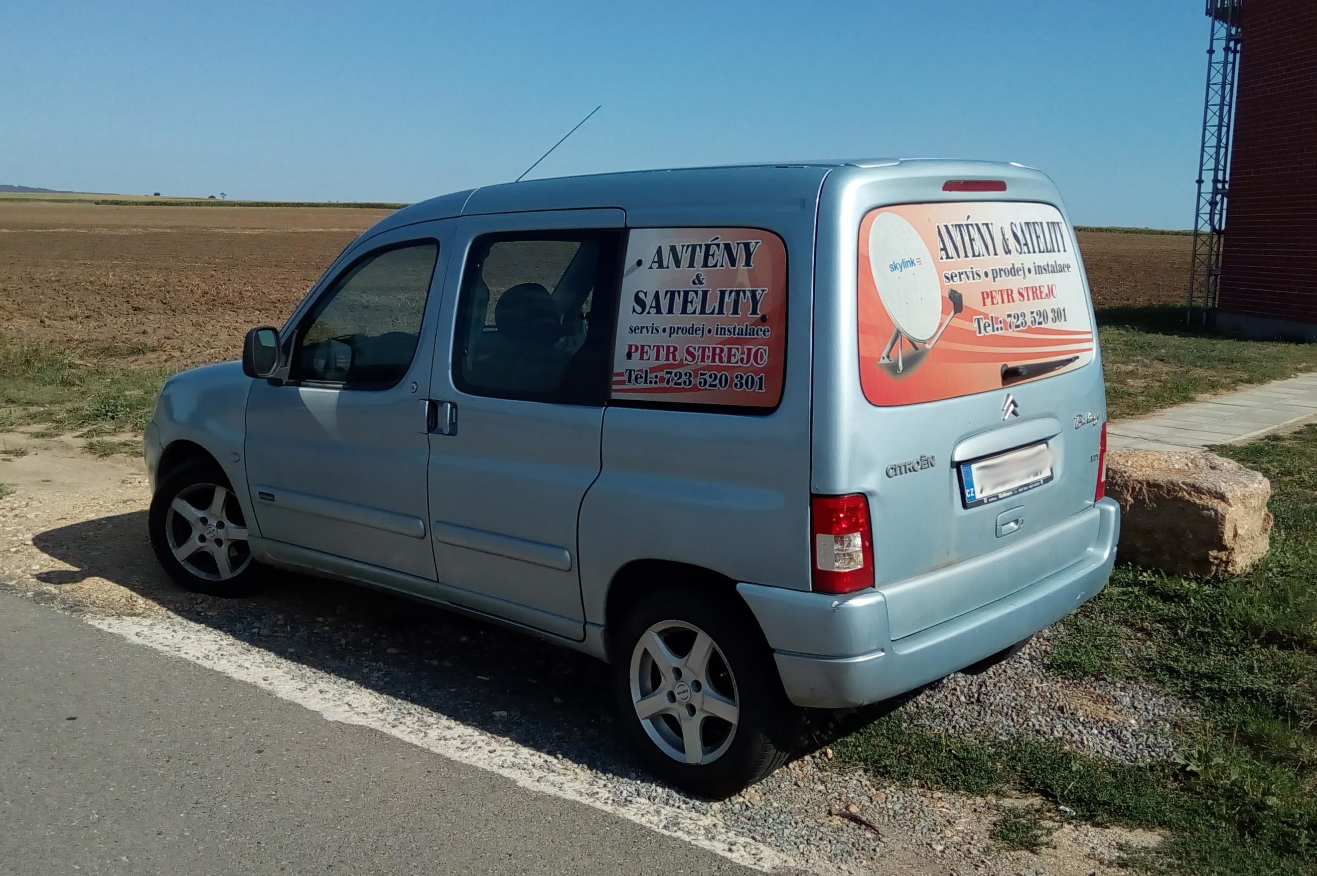 Antény a satelity Petr Strejc