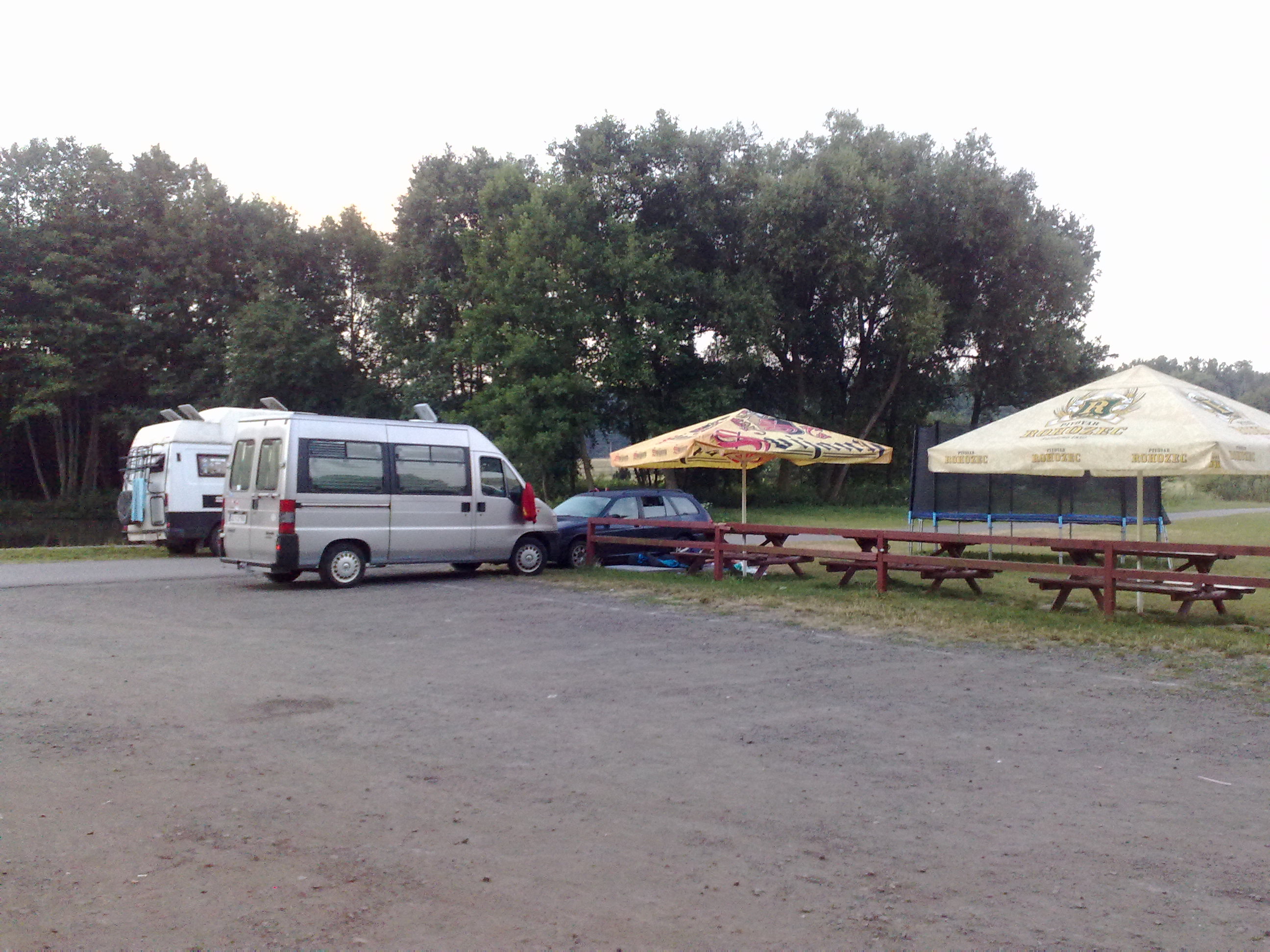 Kiosek u rybníka foto 3