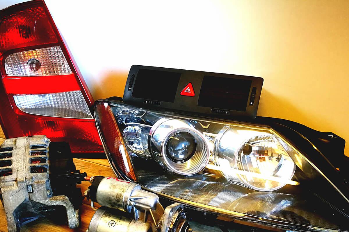 Prodej použitých náhradních dílů na všechny vozy