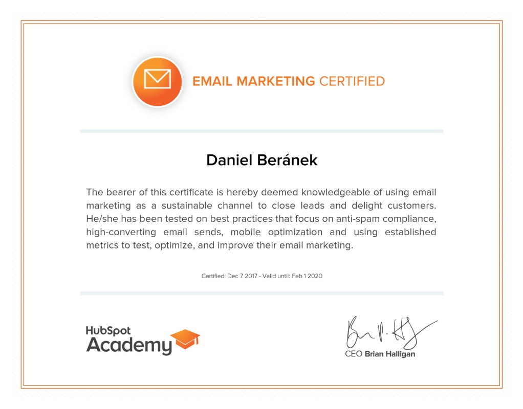 SEO specialista a copywriter Daniel Beránek foto 6