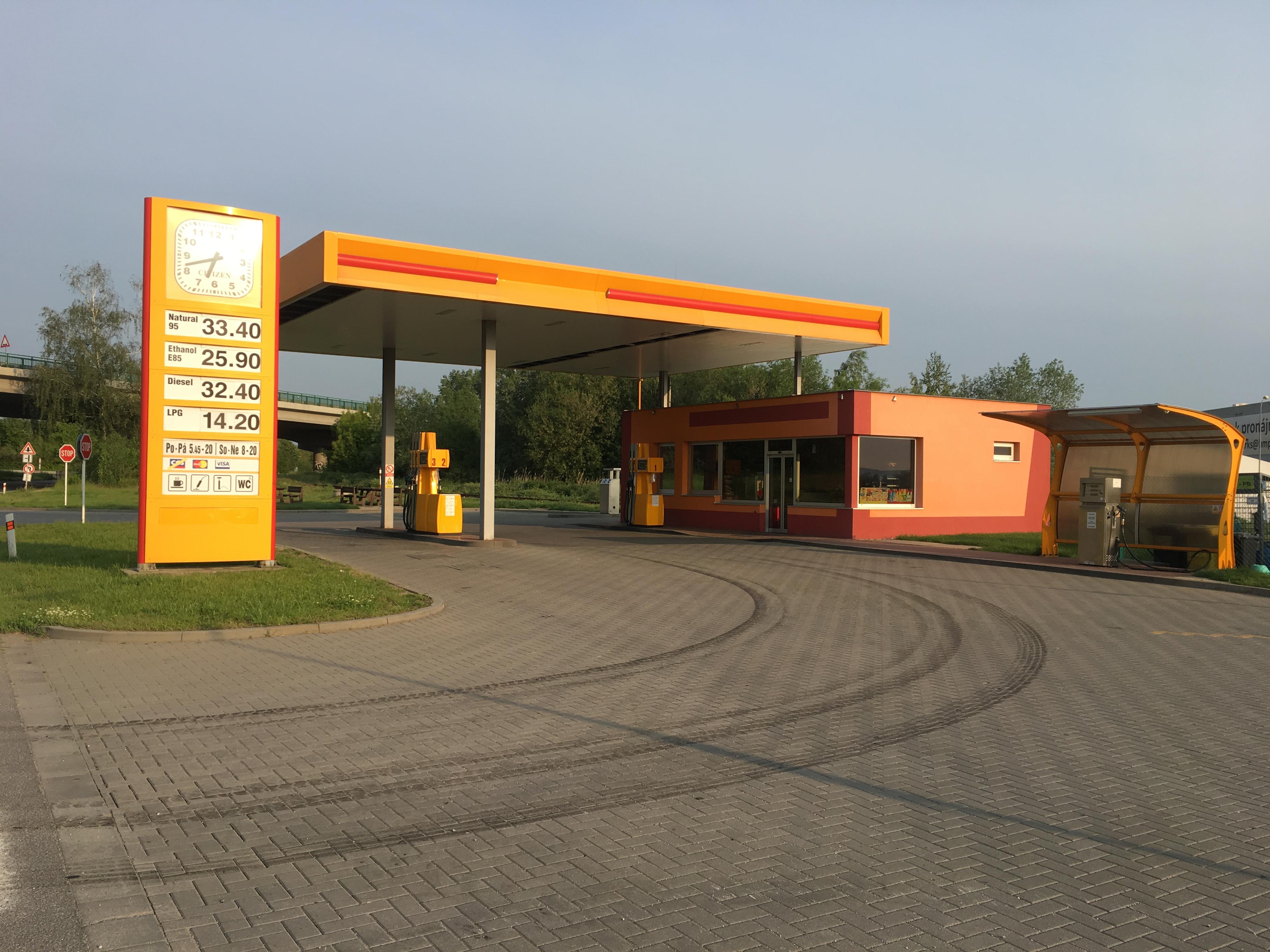 Čerpací stanice Nasobůrky