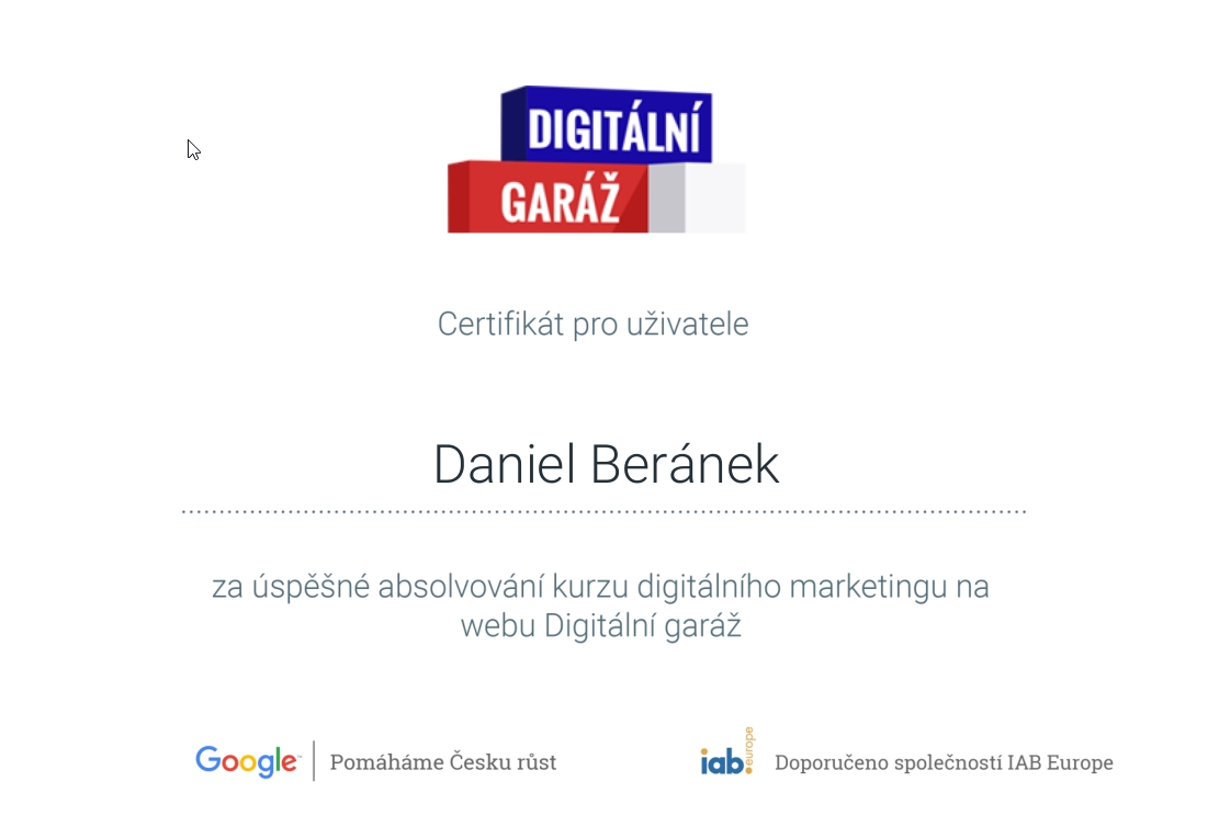 SEO specialista a copywriter Daniel Beránek foto 5