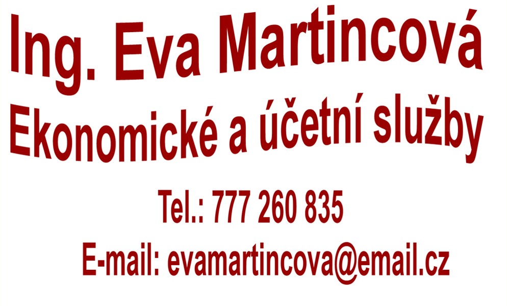 Ing. Eva Martincová - ekonomické a účetní služby foto 2