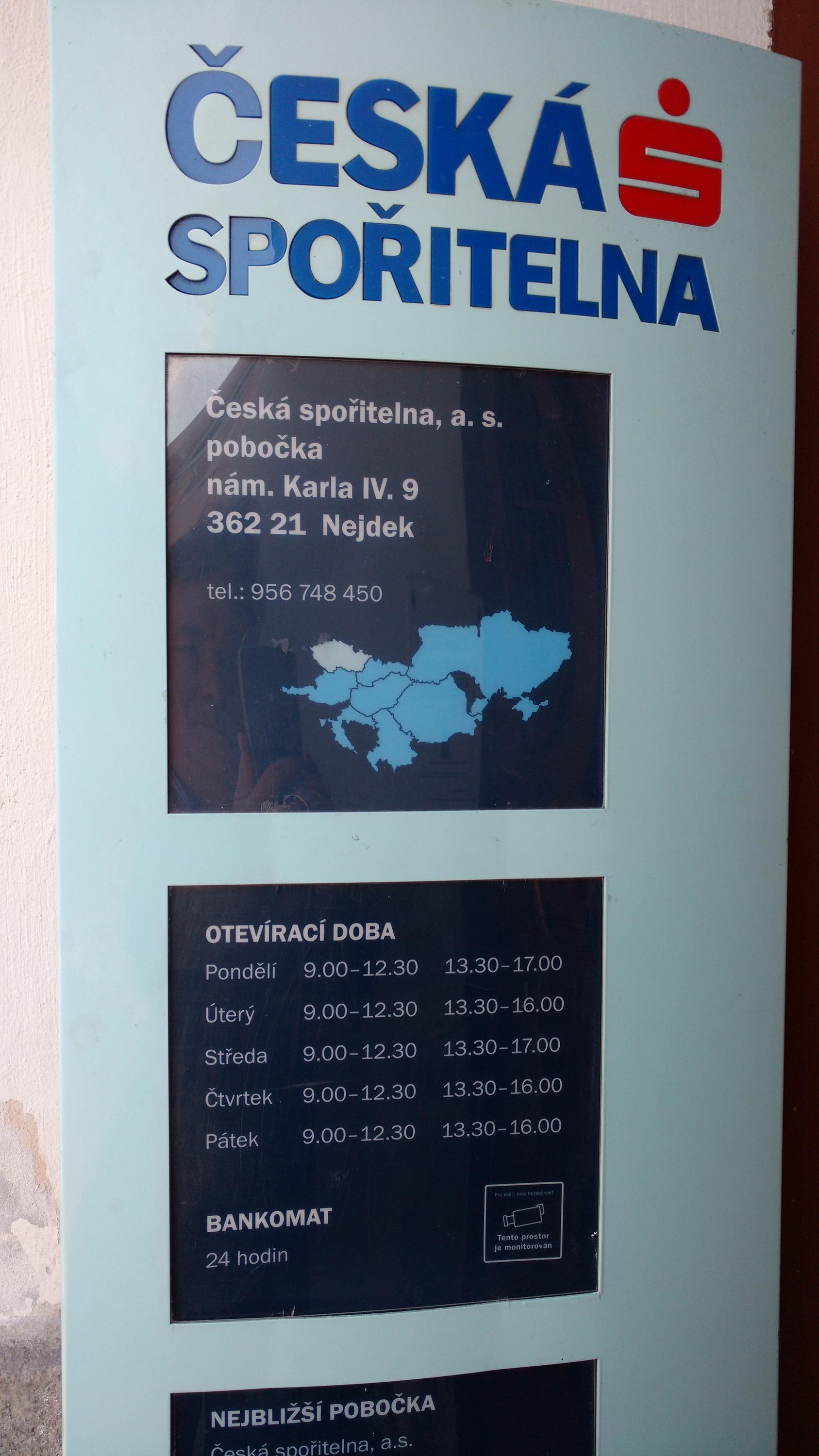 Bankomat České spořitelny foto 2