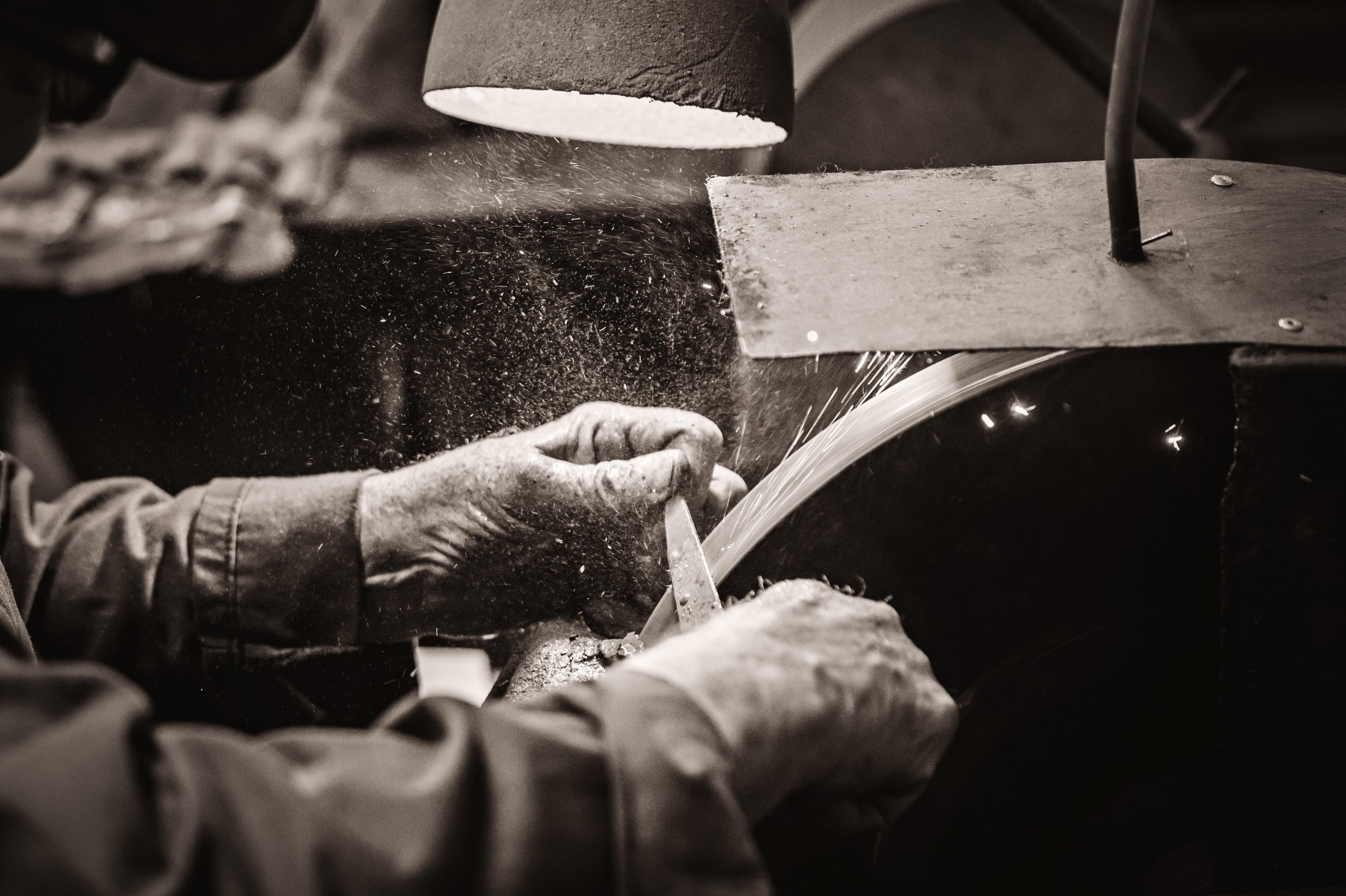 brusičství-nožířství u Tupých