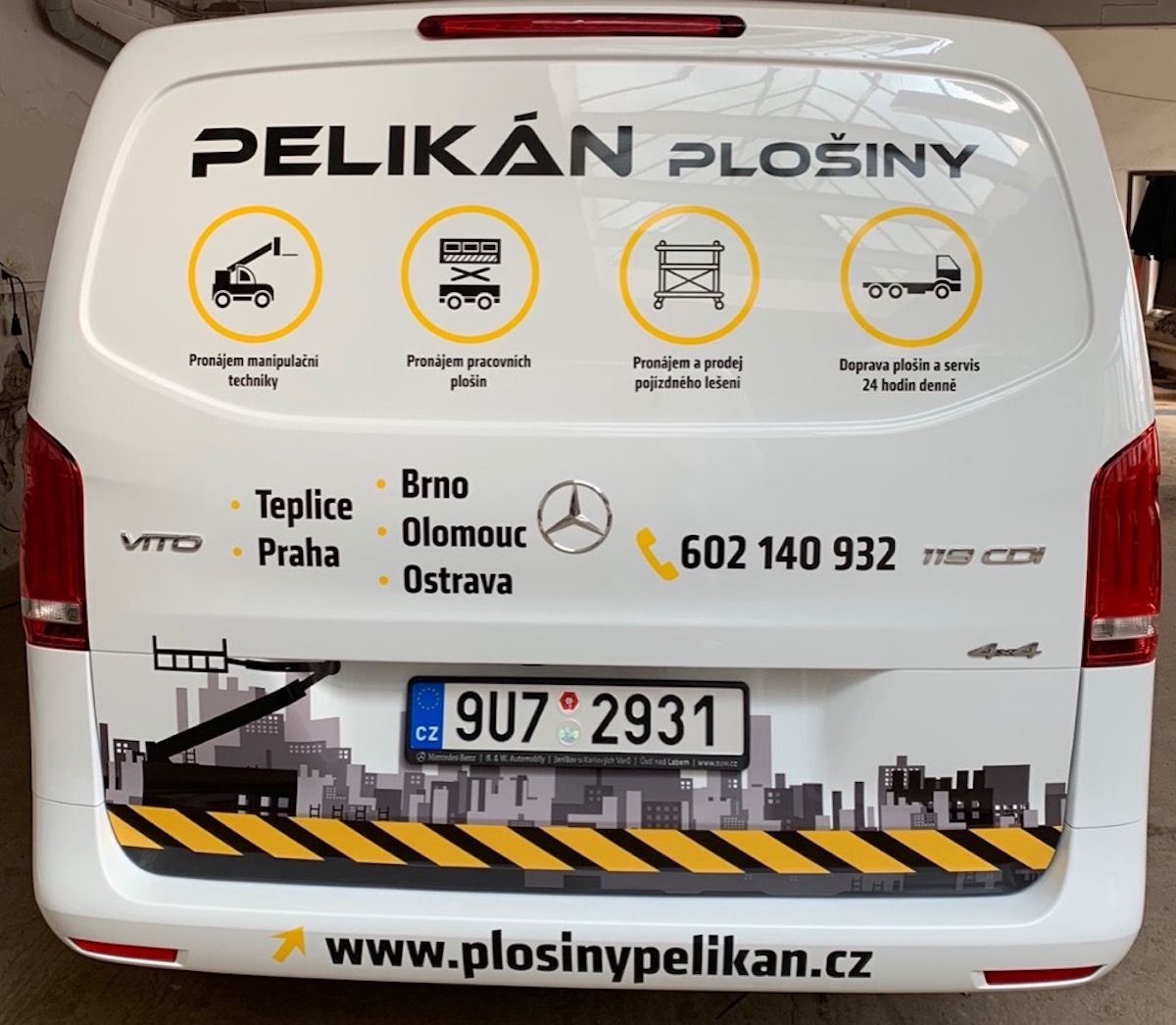 PELIKÁN - Pracovní plošiny foto 3