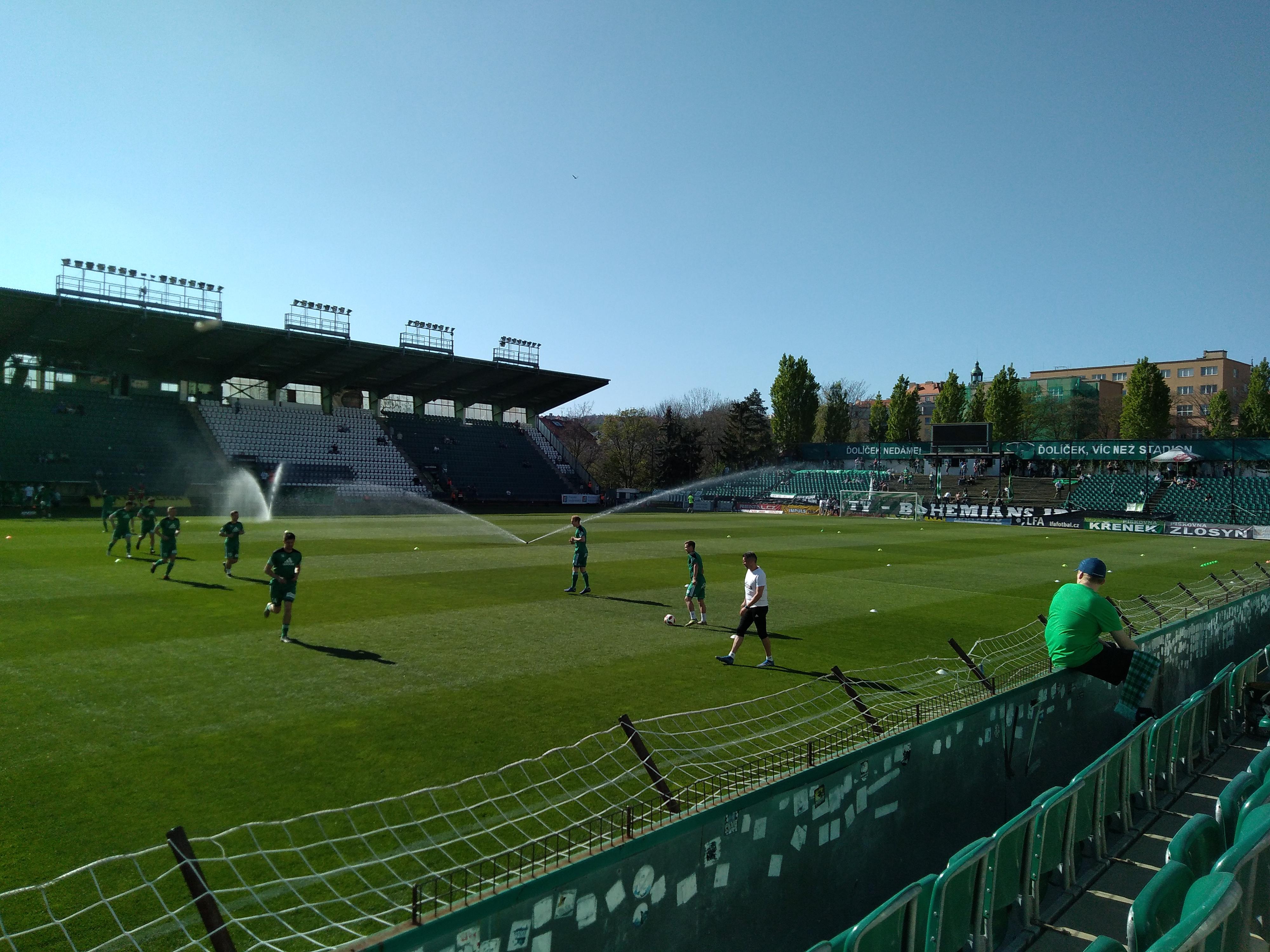 Městský stadion Ďolíček - Bohemians 1905 foto 2