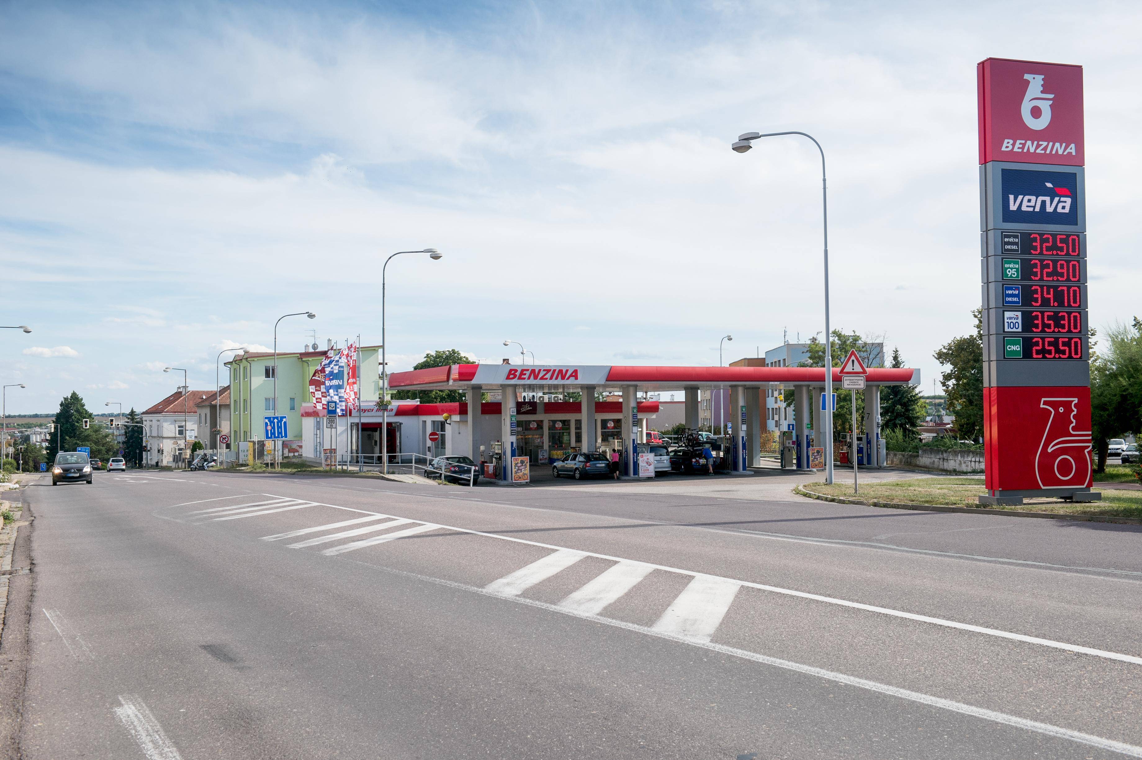 innogy plnicí stanice CNG