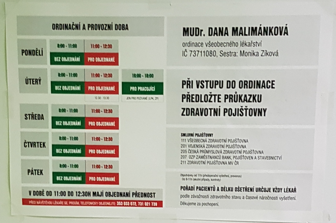MUDr. Malimánková Dana foto 2