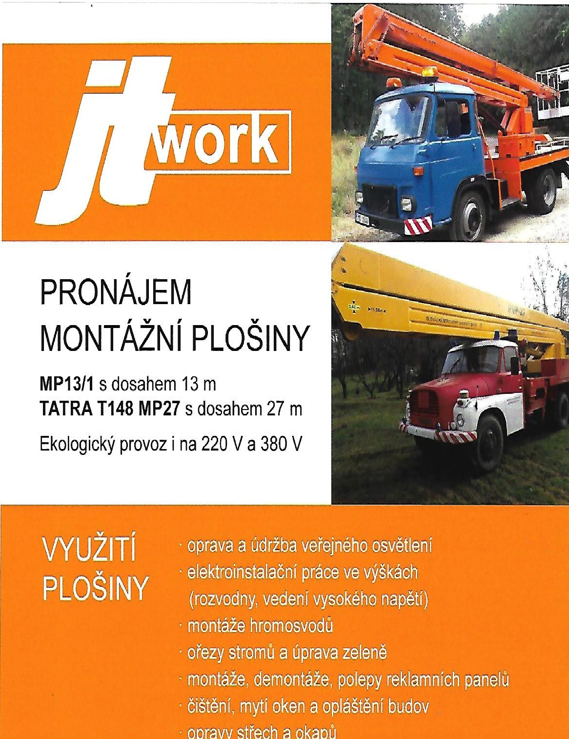 Jt - work - plošiny foto 3