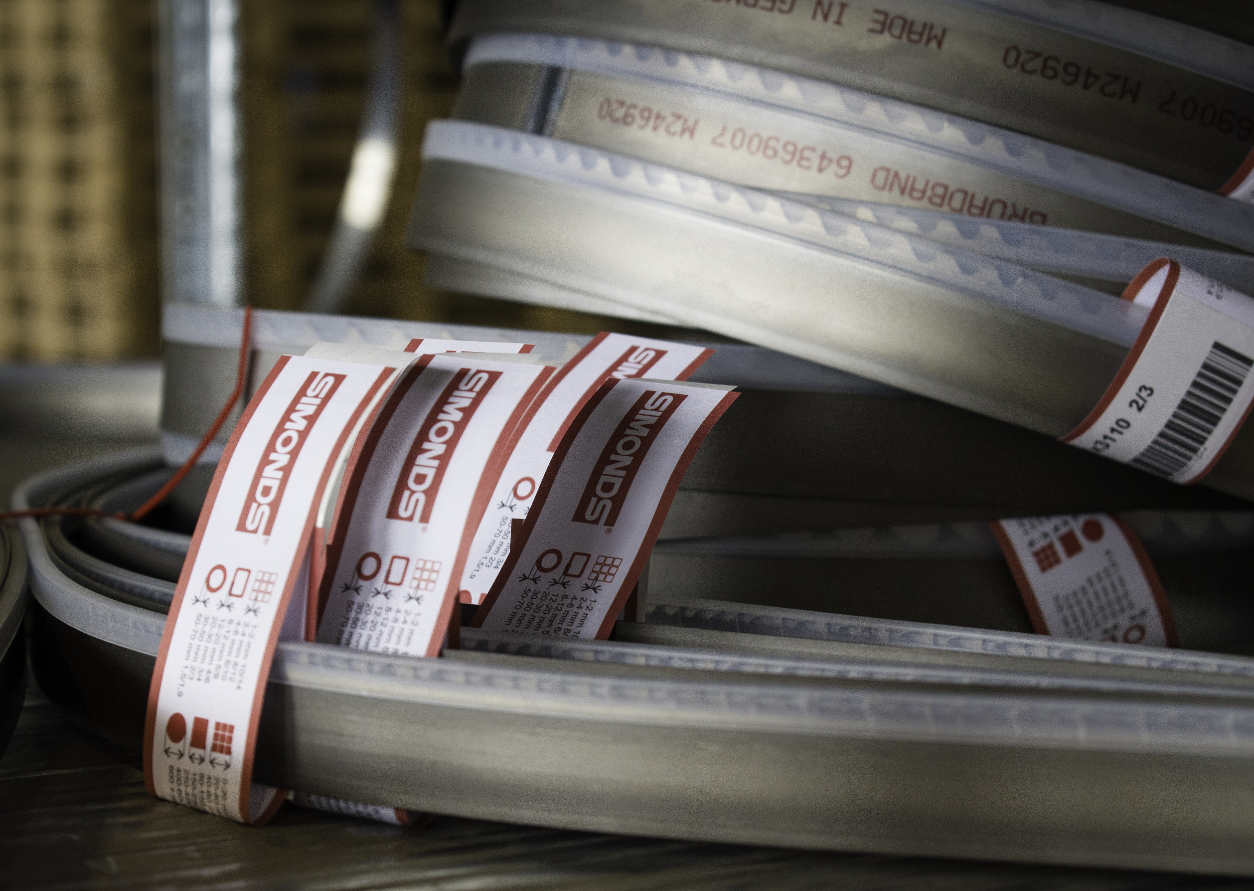 SIMONDS pilové pásy foto 4