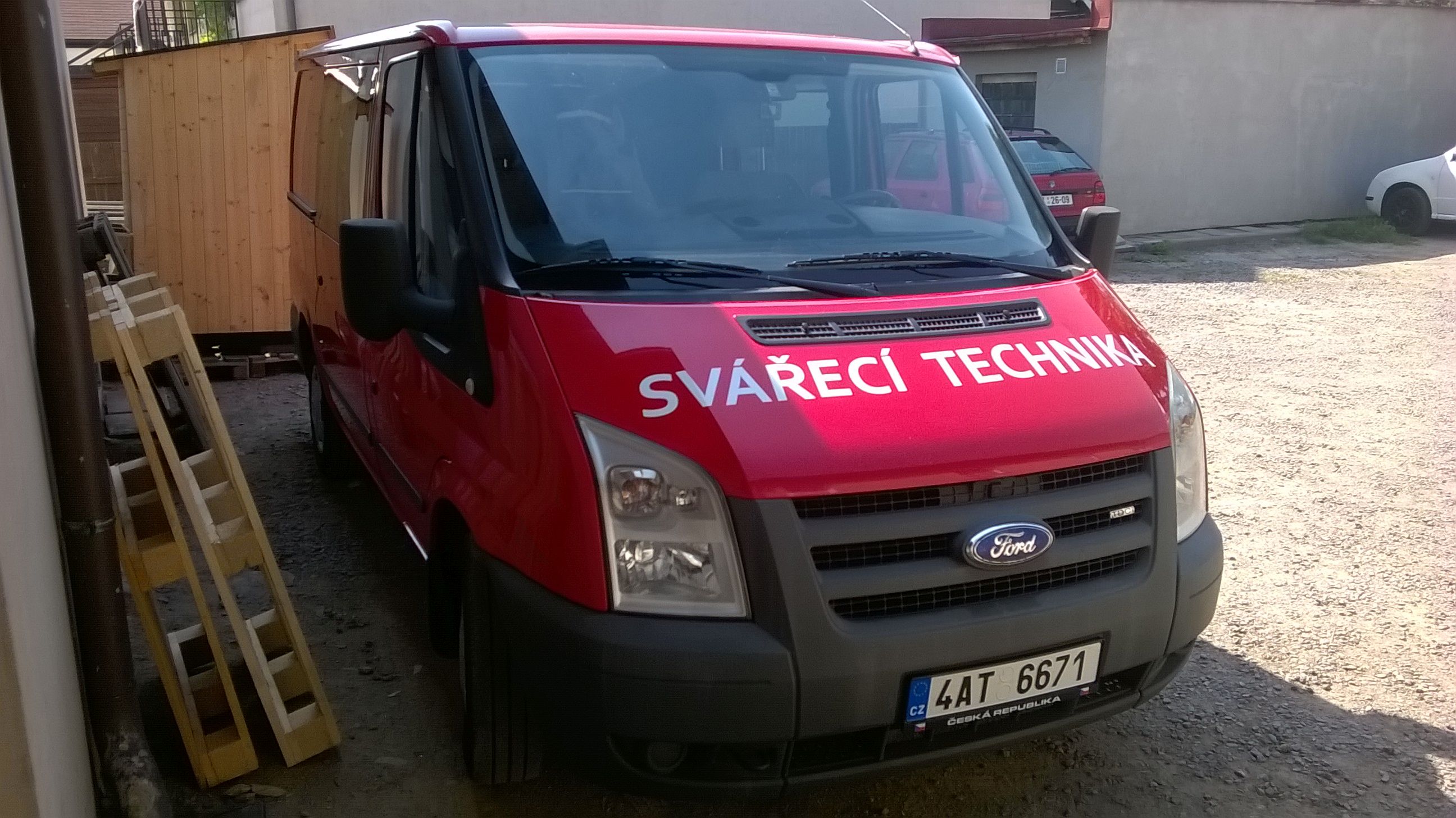 Zelenka servis svářeček foto 2