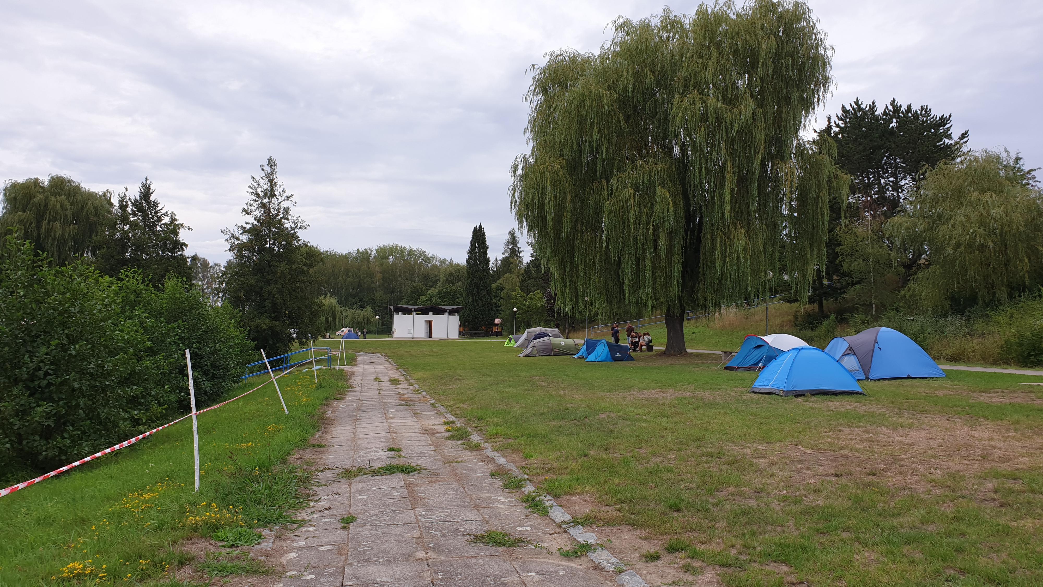 Chatová a stanová osada Bakov nad Jizerou