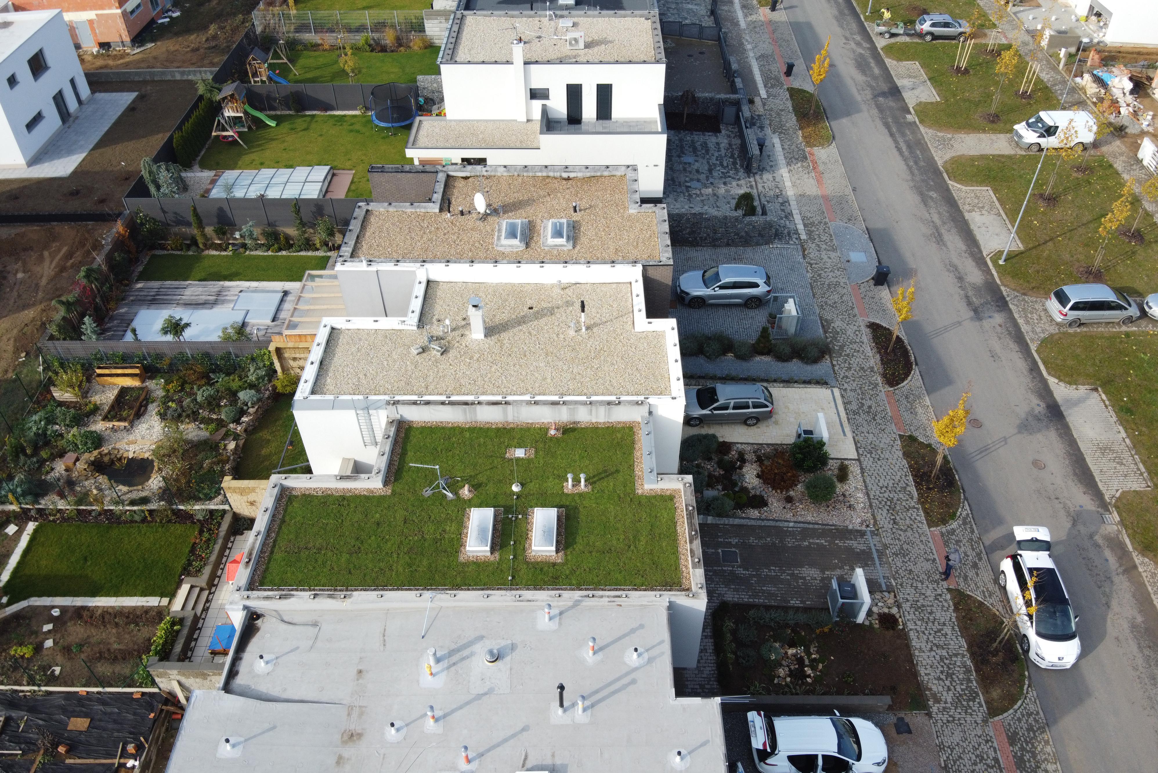 Zelená střecha - dotace Brno - krásná a funkční