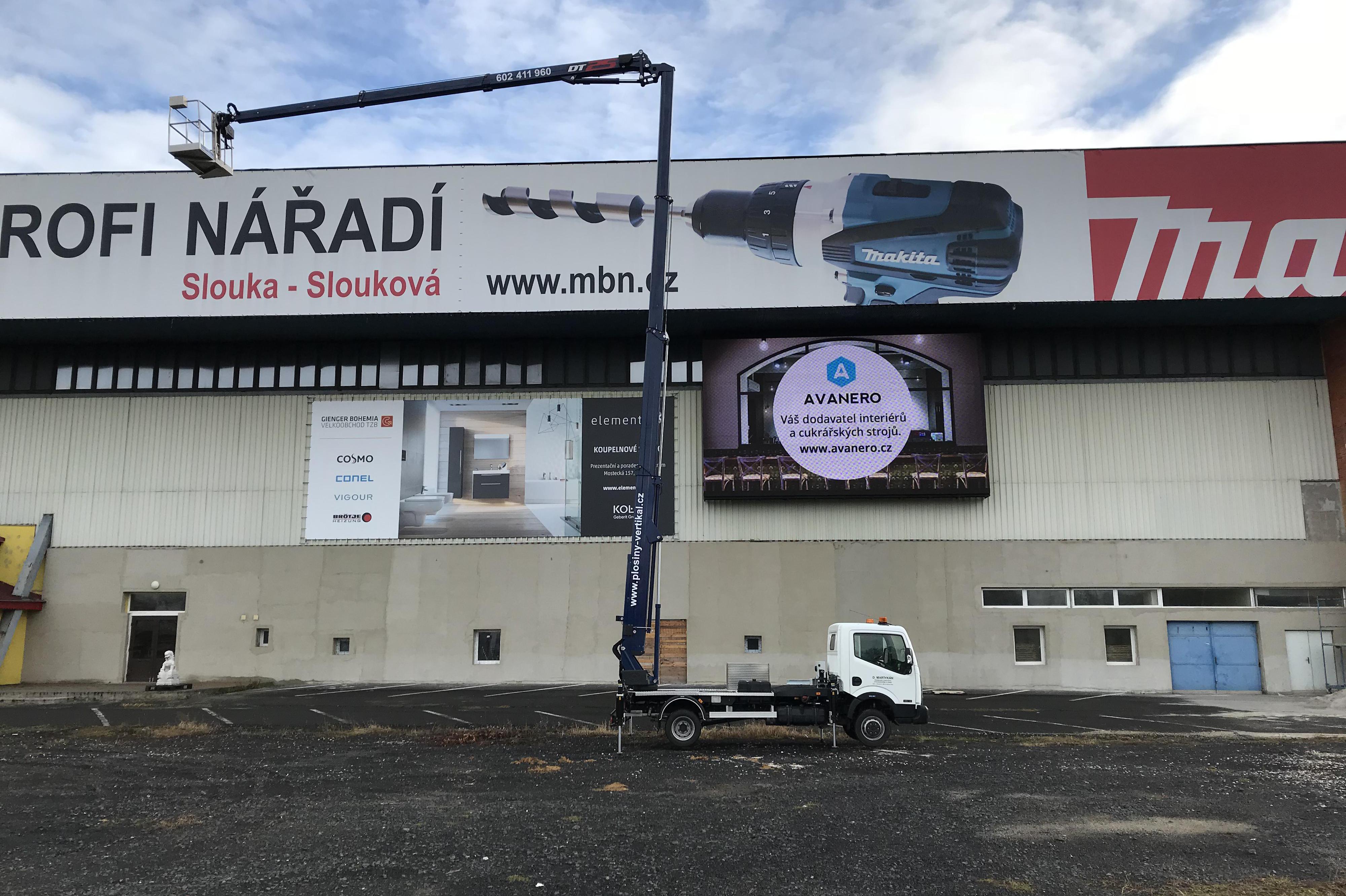 Plošiny - vertikal25