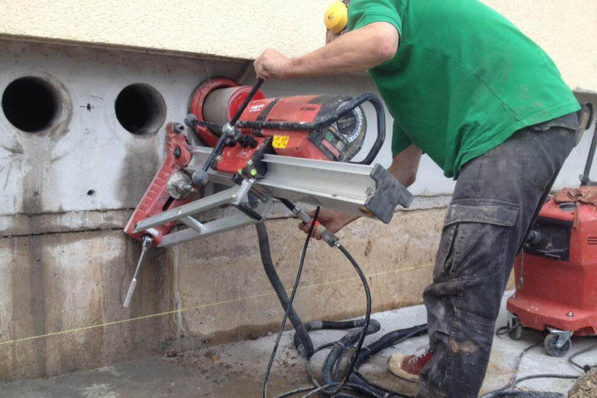 Allman jádrové vrtání