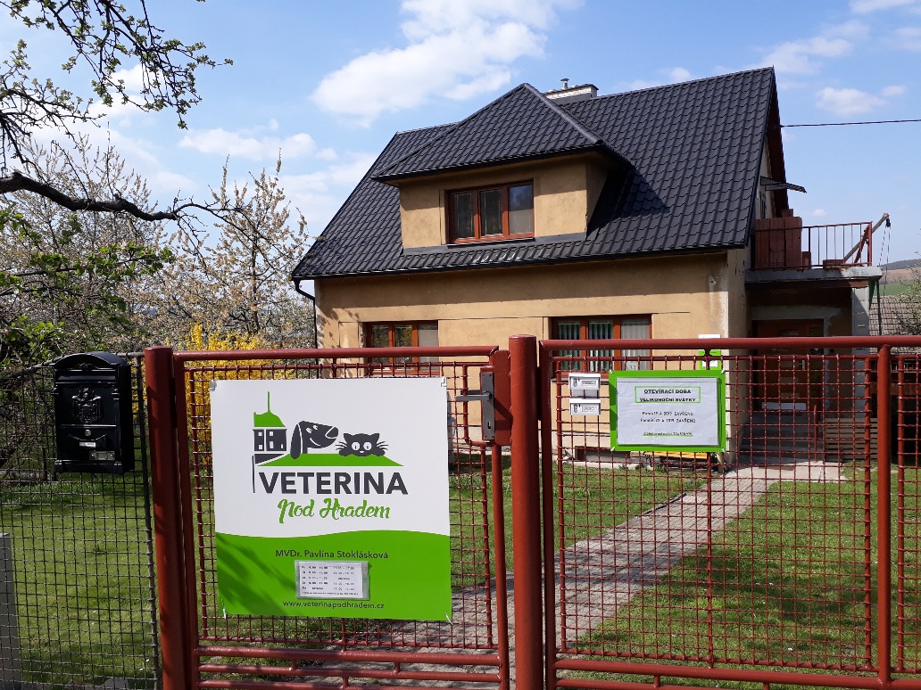 Veterinární ordinace Pod Hradem - MVDr. Pavlína Stoklásková foto 5