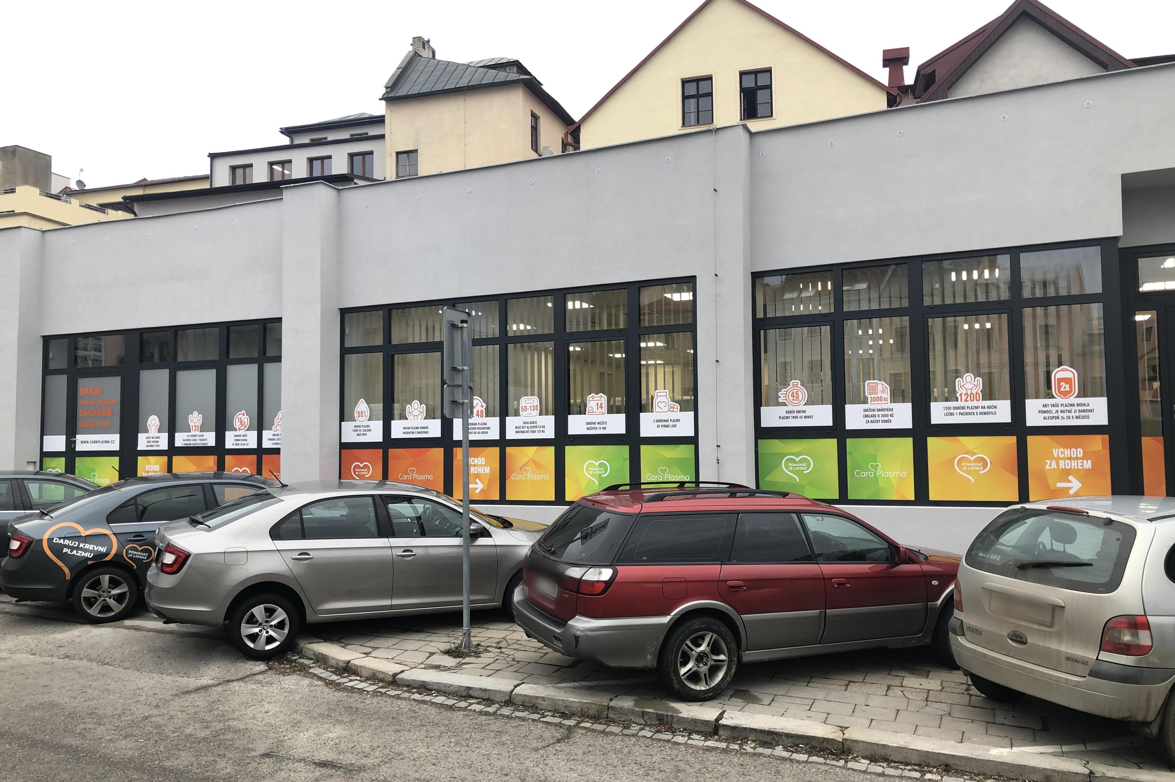 Dárcovské centrum krevní plasmy Cara Plasma