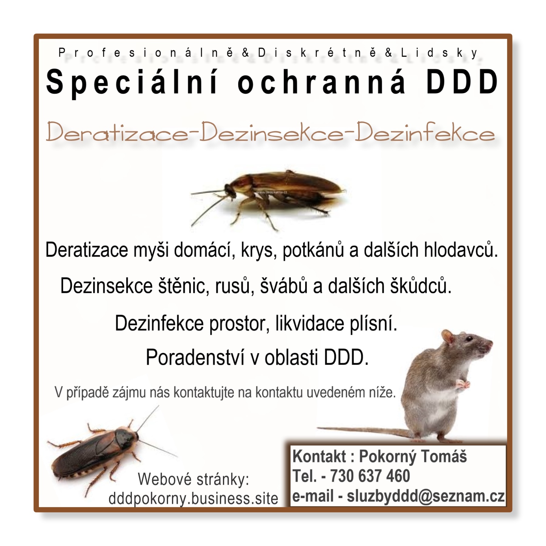 Hubení škůdců - Pokorný T. foto 1