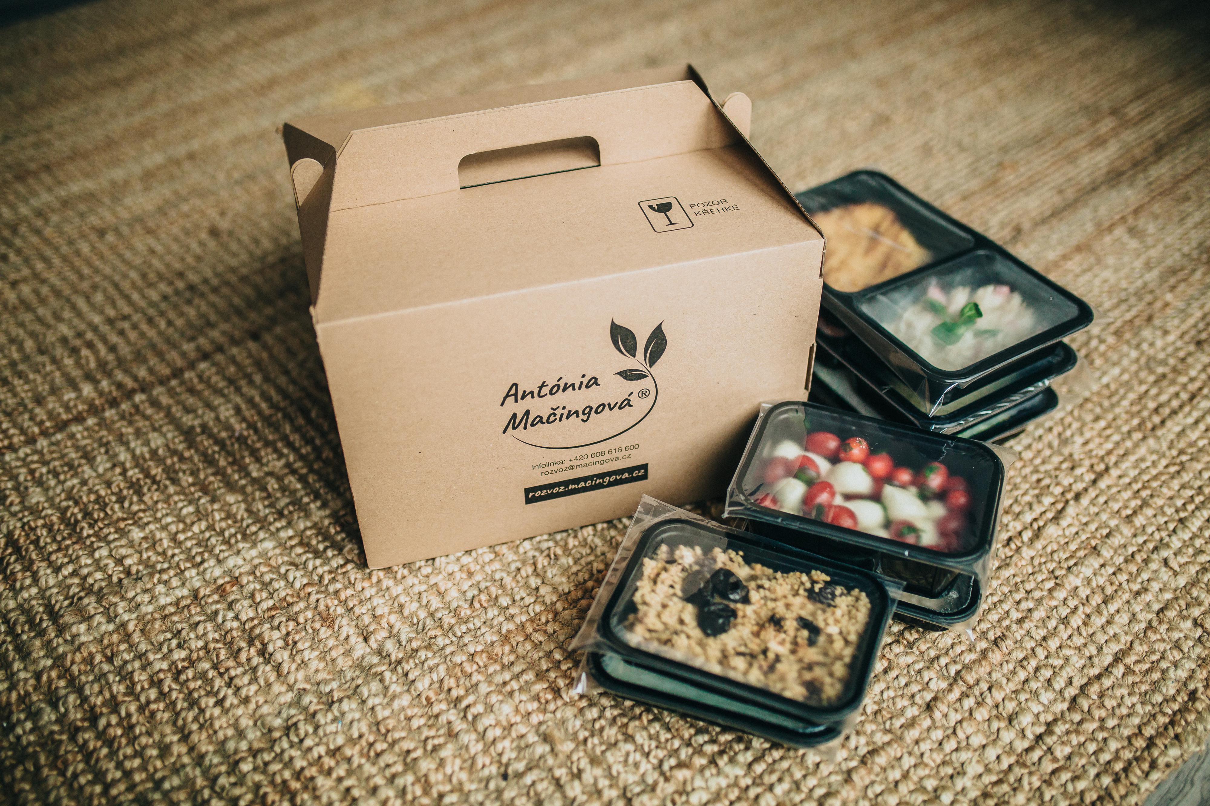 Rozvoz stravování podle Antónie Mačingové