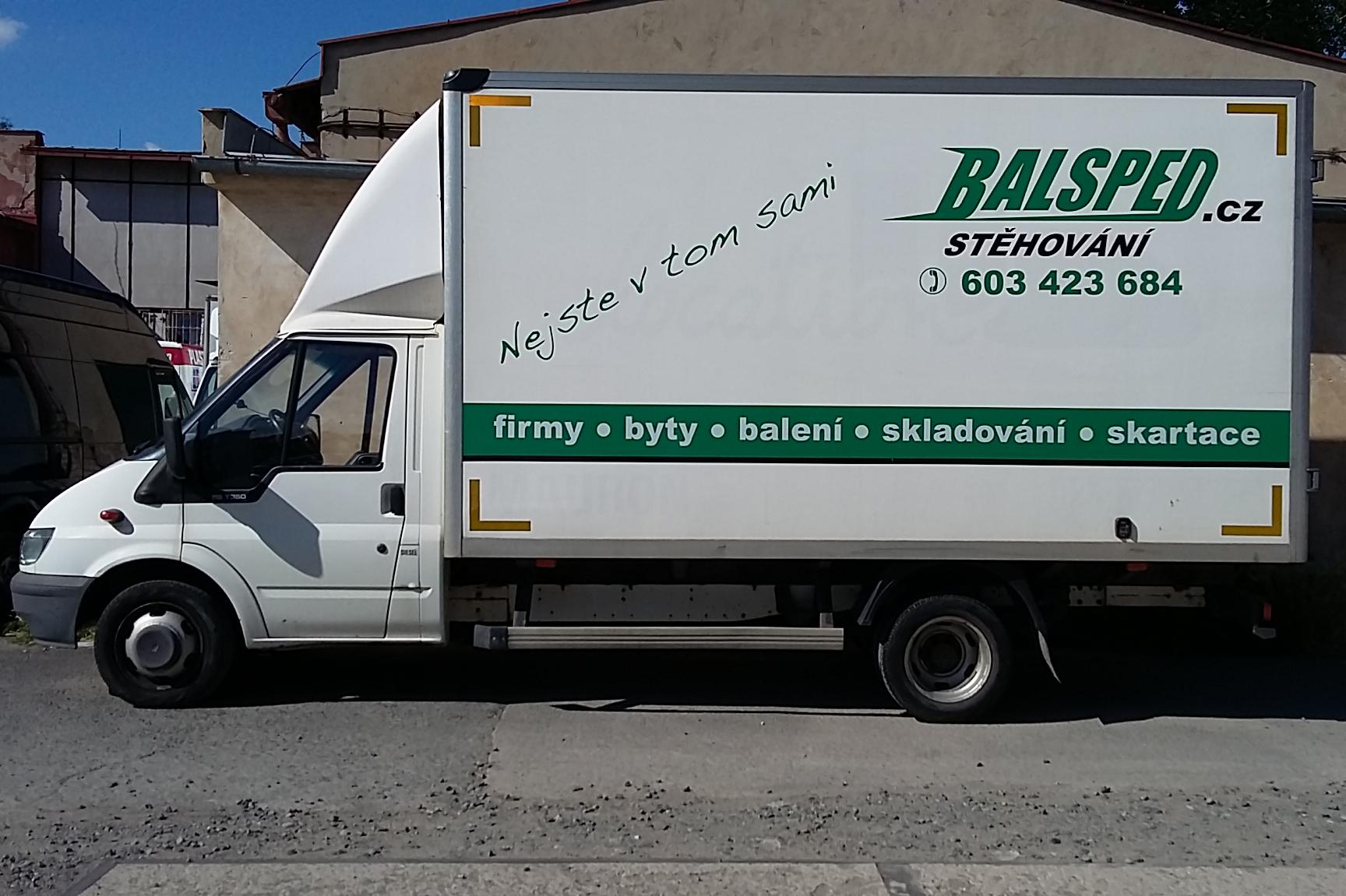 Stěhování  Balsped