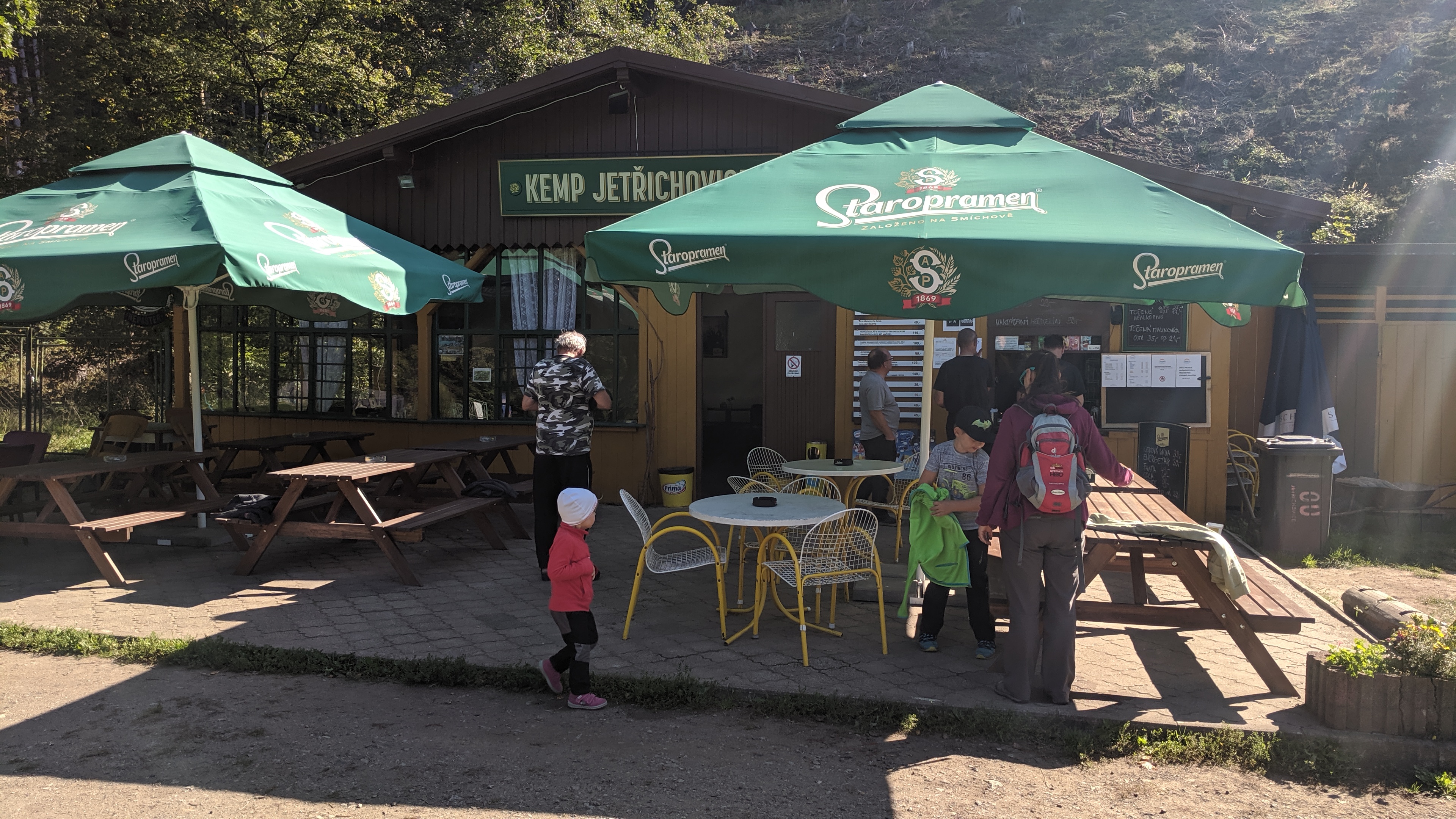 Občerstvení na koupališti