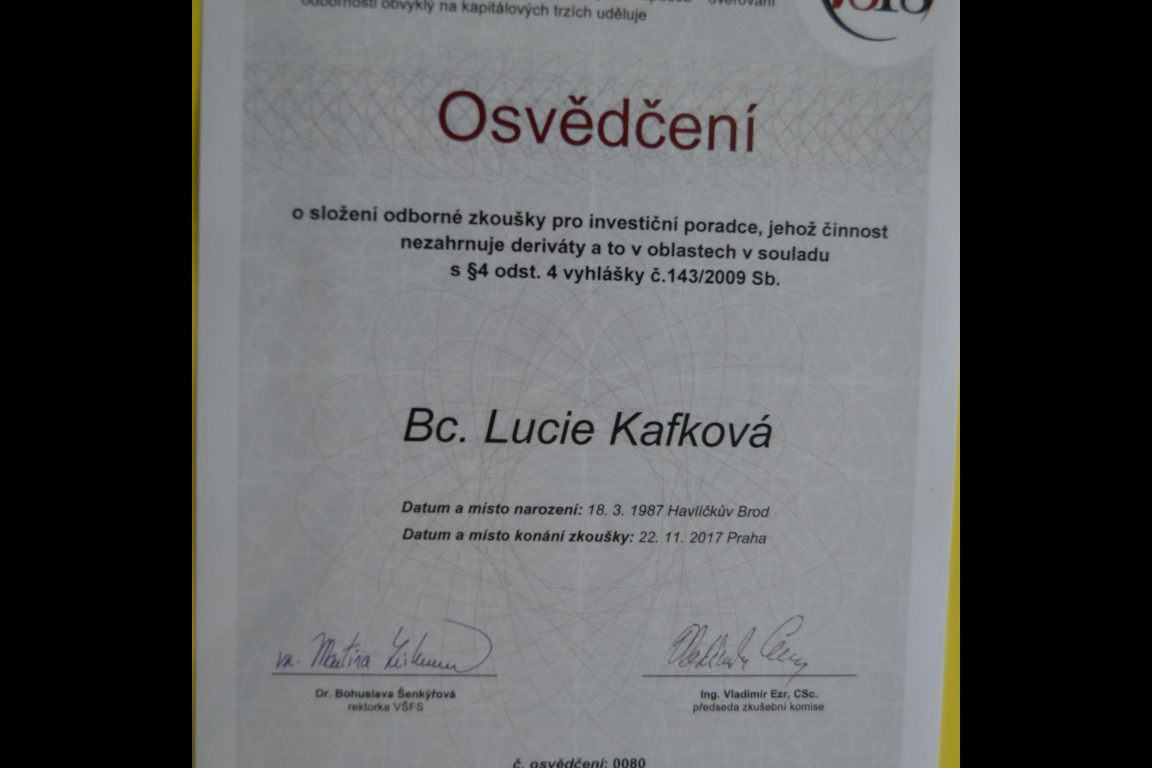 Bc. Lucie Kafková foto 6