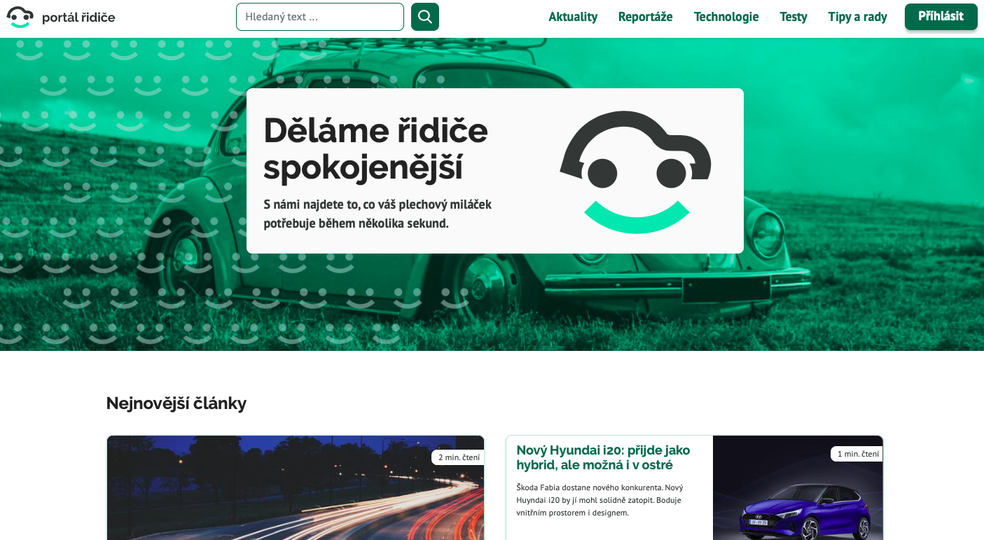 Portál řidiče foto 2