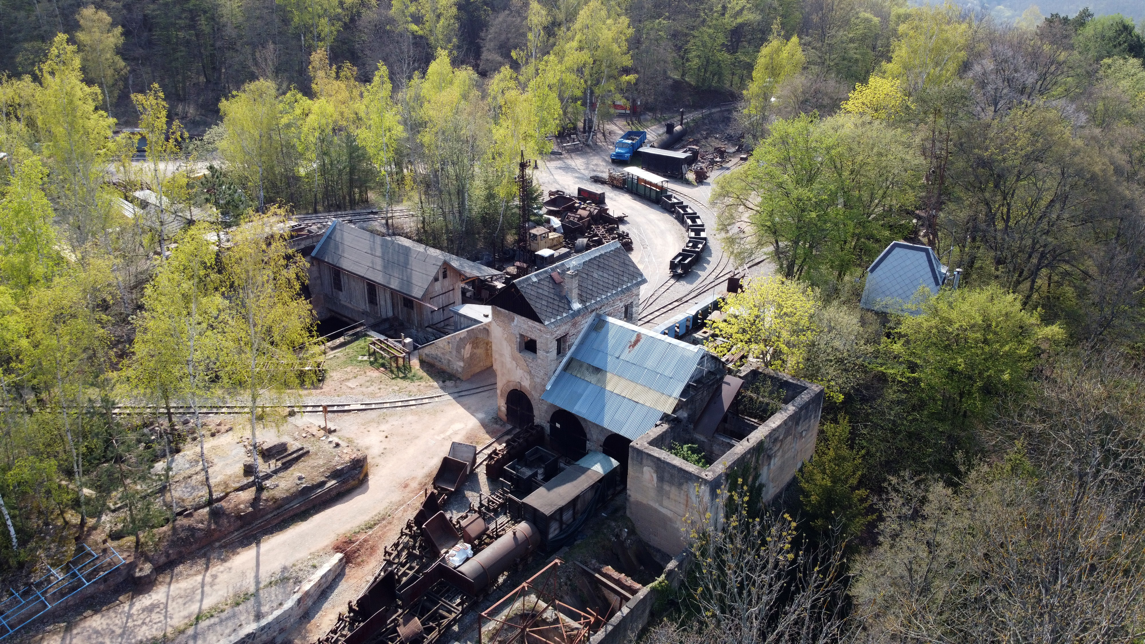 Hornický skanzen Solvayovy lomy foto 5