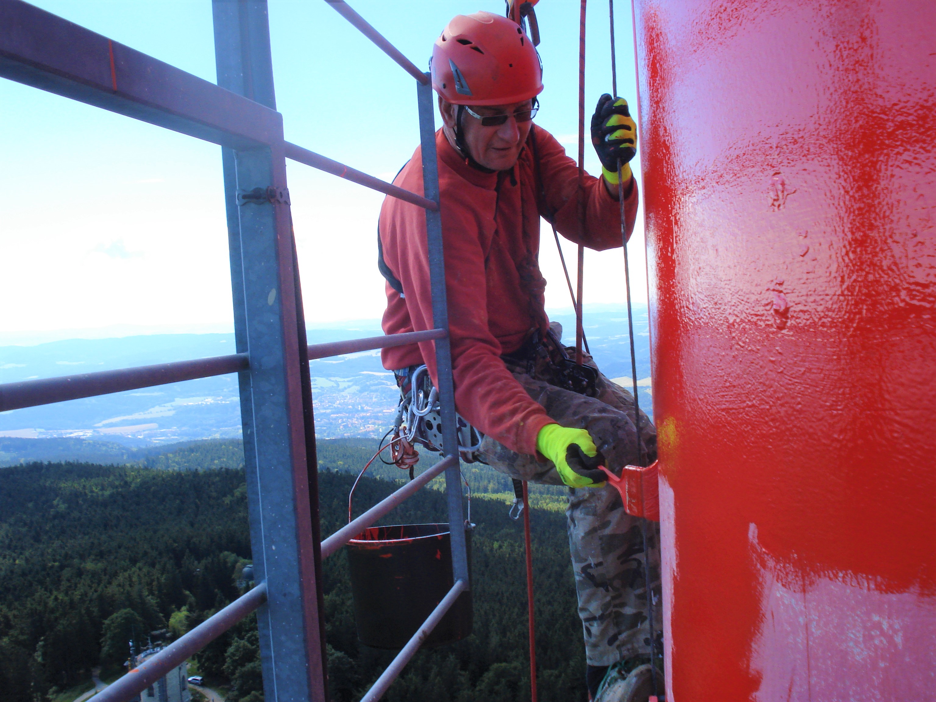 Petr Huňatý - výškové práce foto 2
