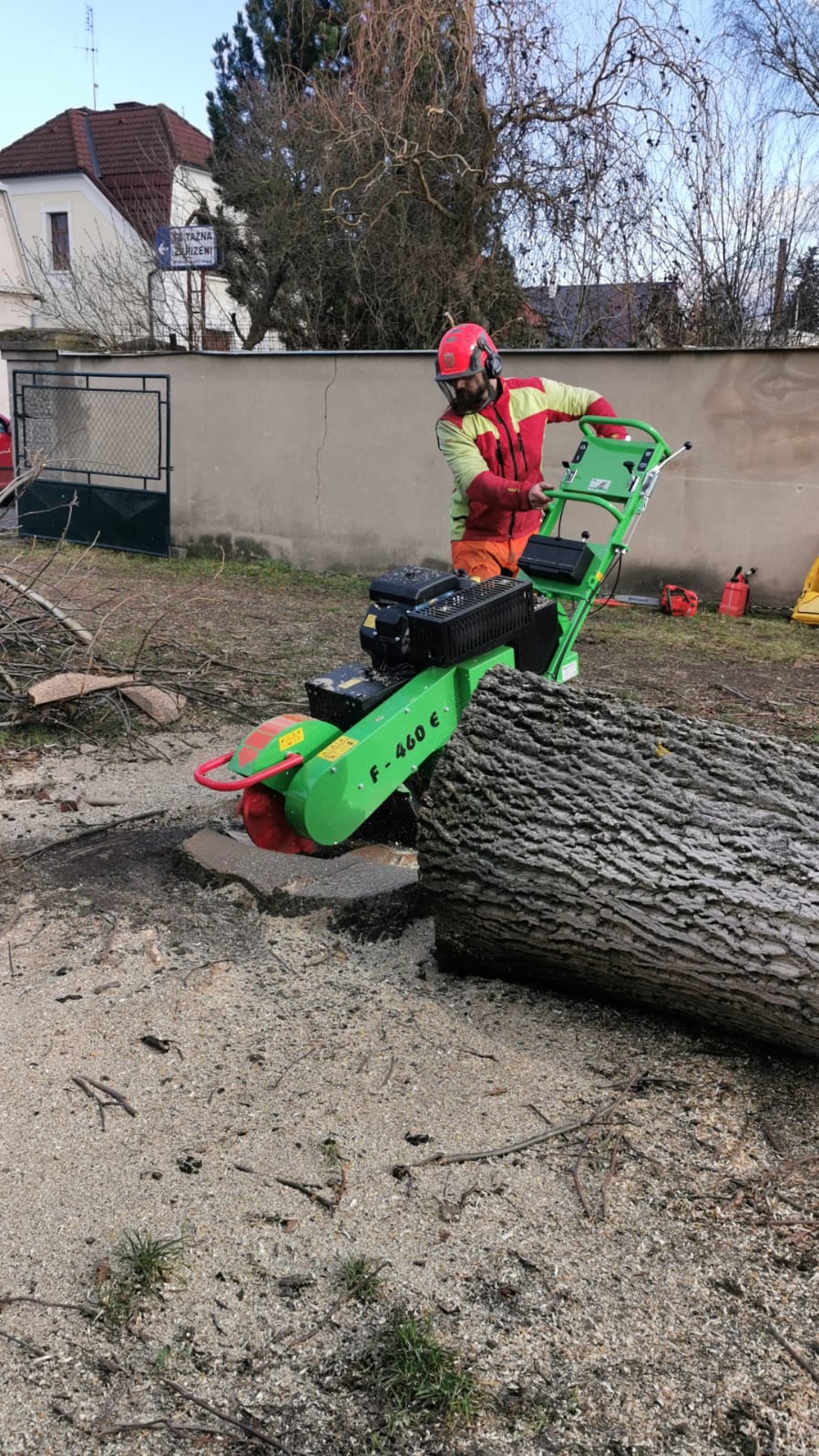 Martin Jireš - rizikové kácení stromů foto 3