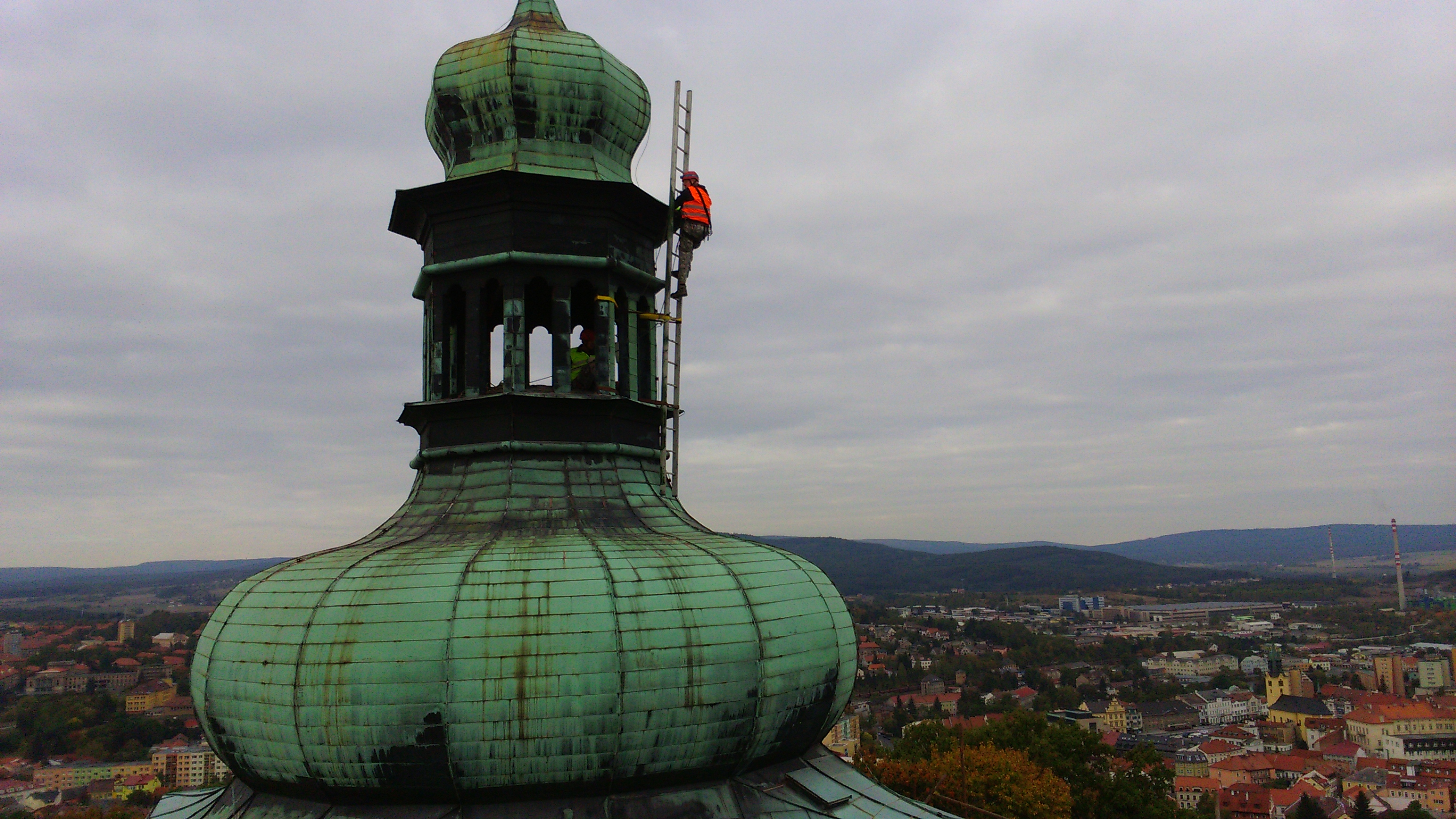 Petr Huňatý - výškové práce foto 3