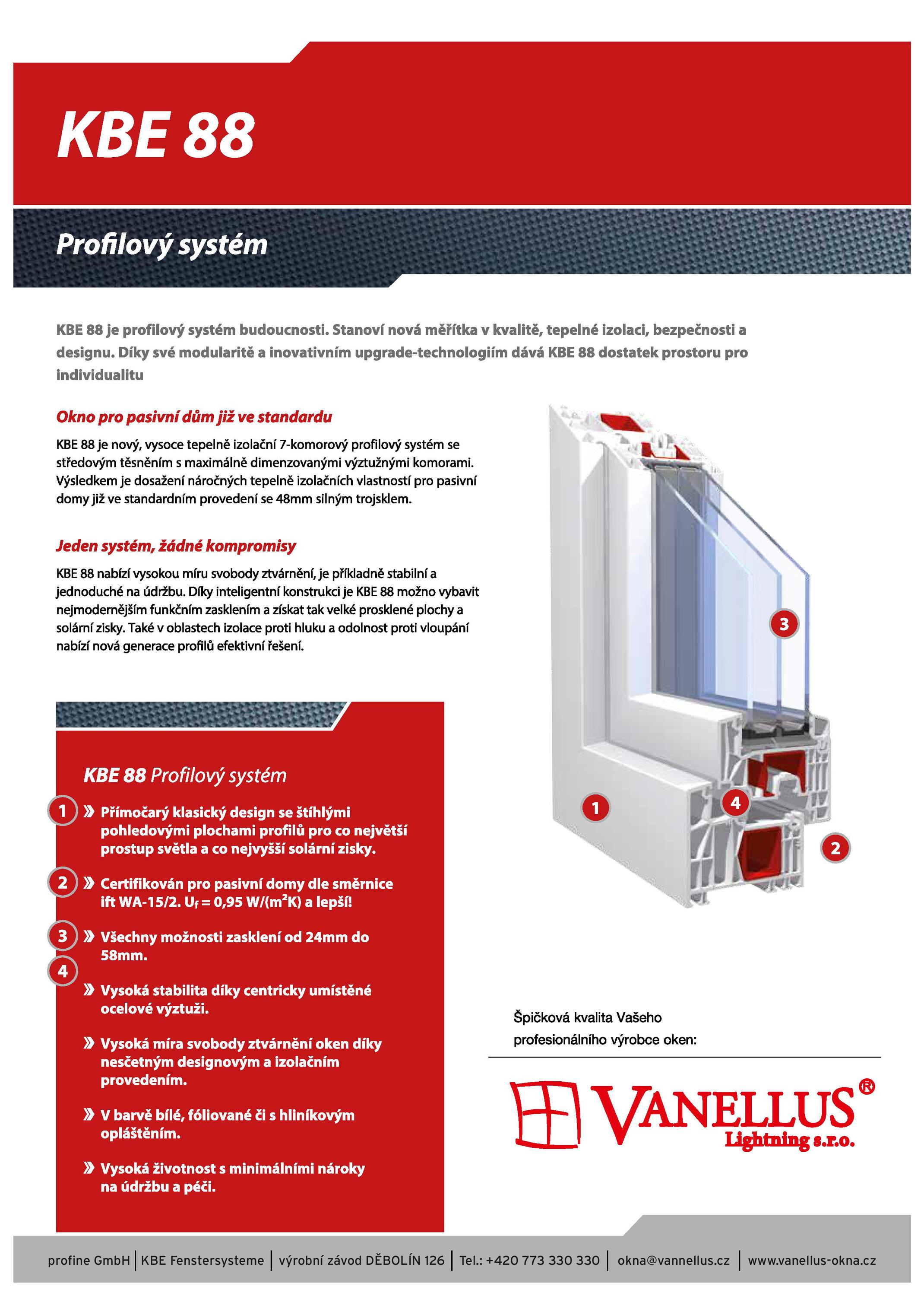 VANELLUS výroba oken