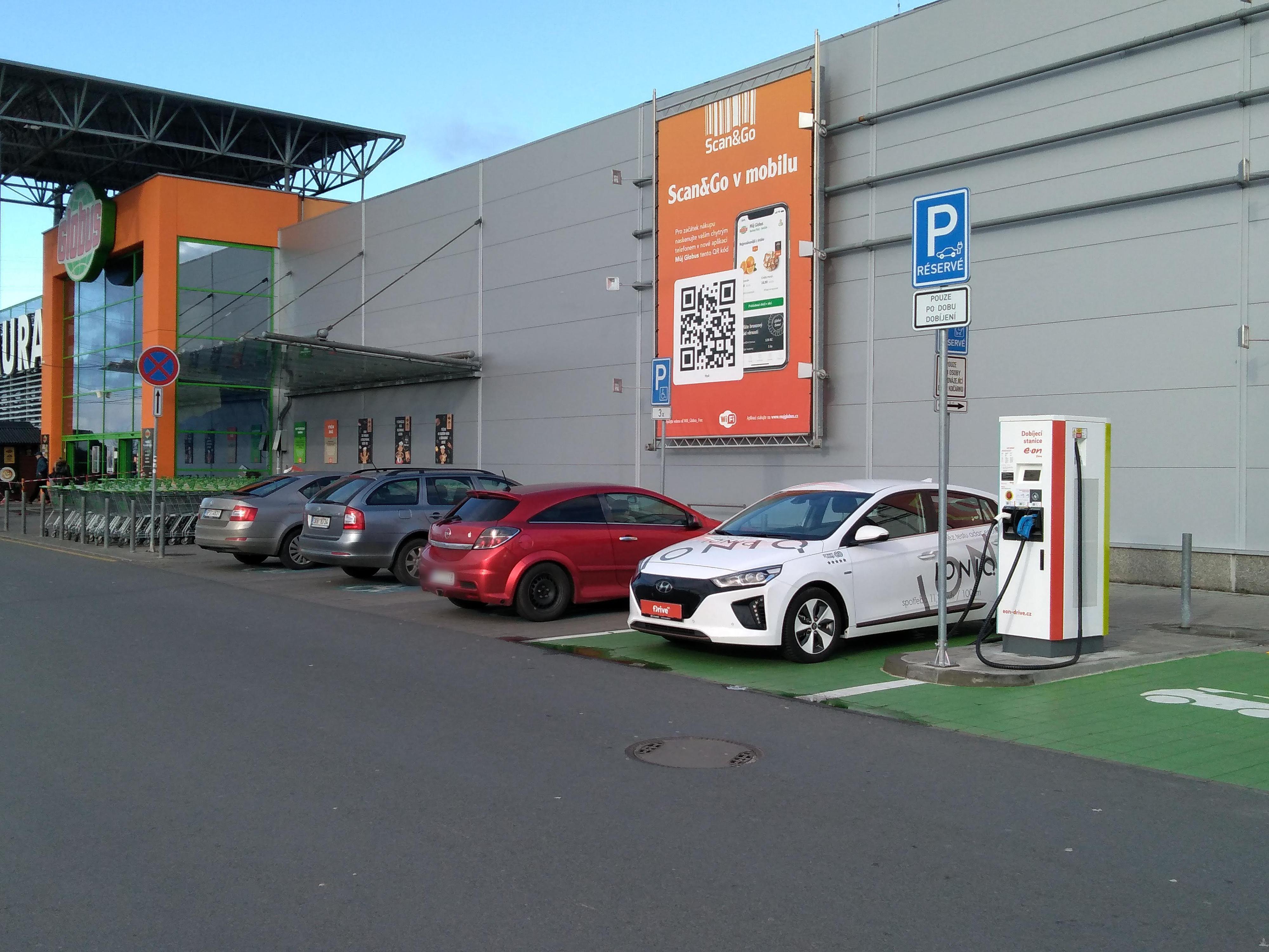 Dobíjecí stanice E.ON Drive