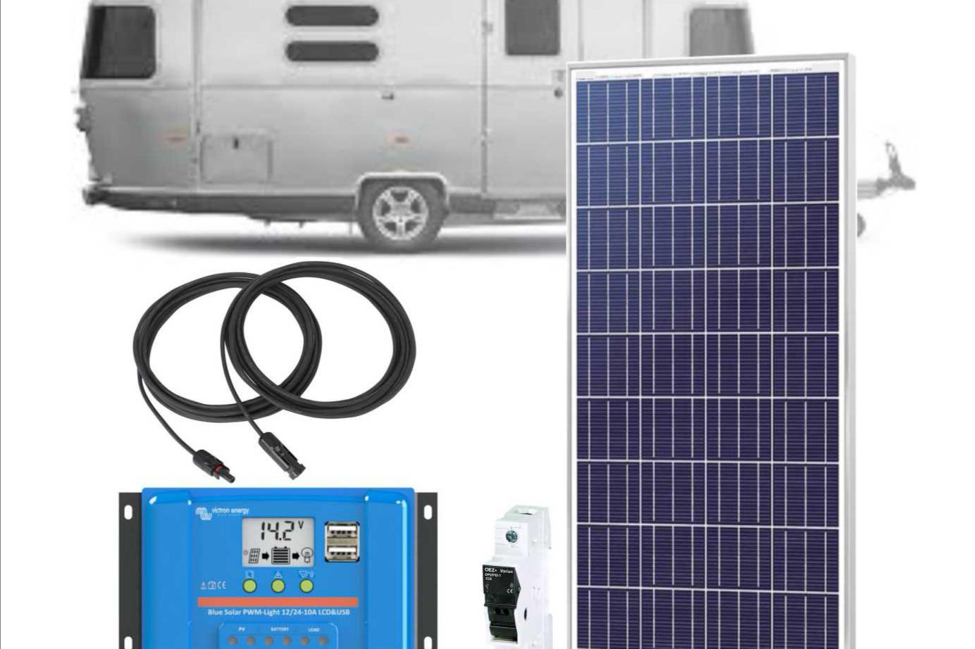 Solární set pro karavany 12V 175W