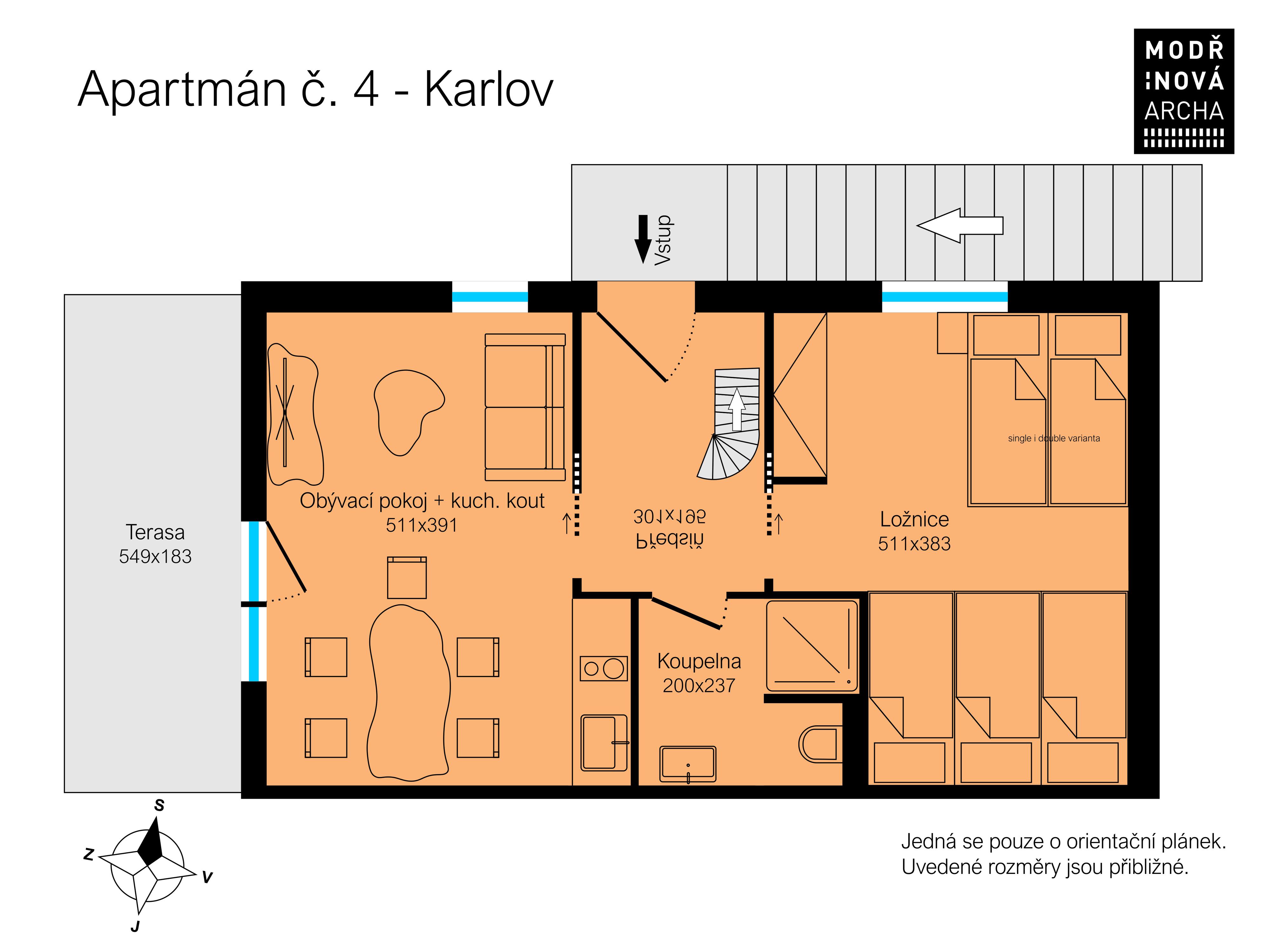 Apartmány Modřínová Archa foto 5