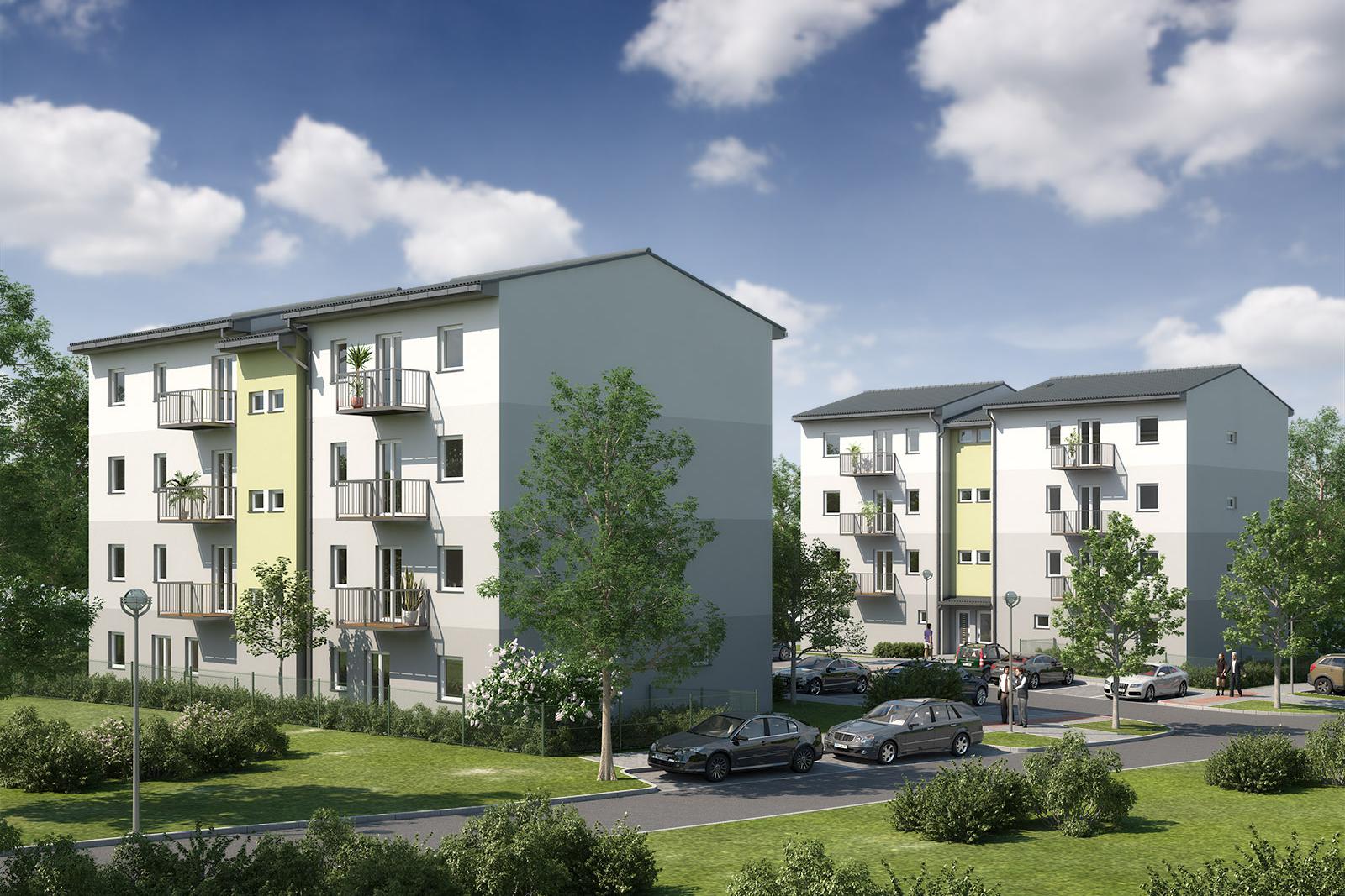 Bytové domy Rybnická