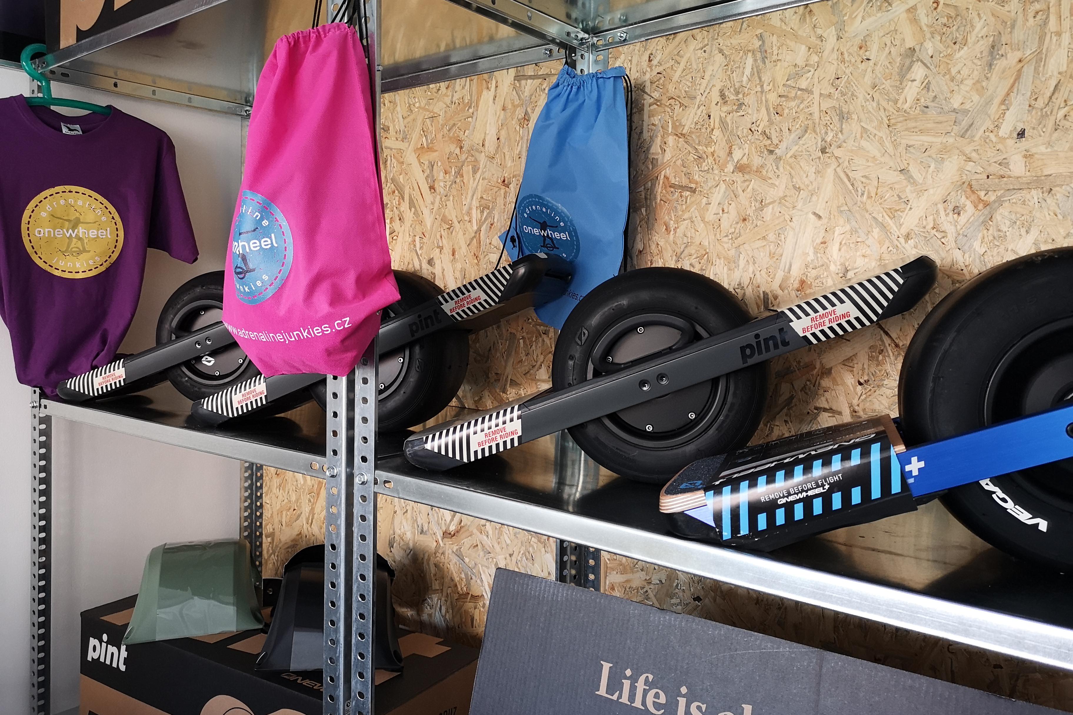 adrenaline junkies.cz onewheel