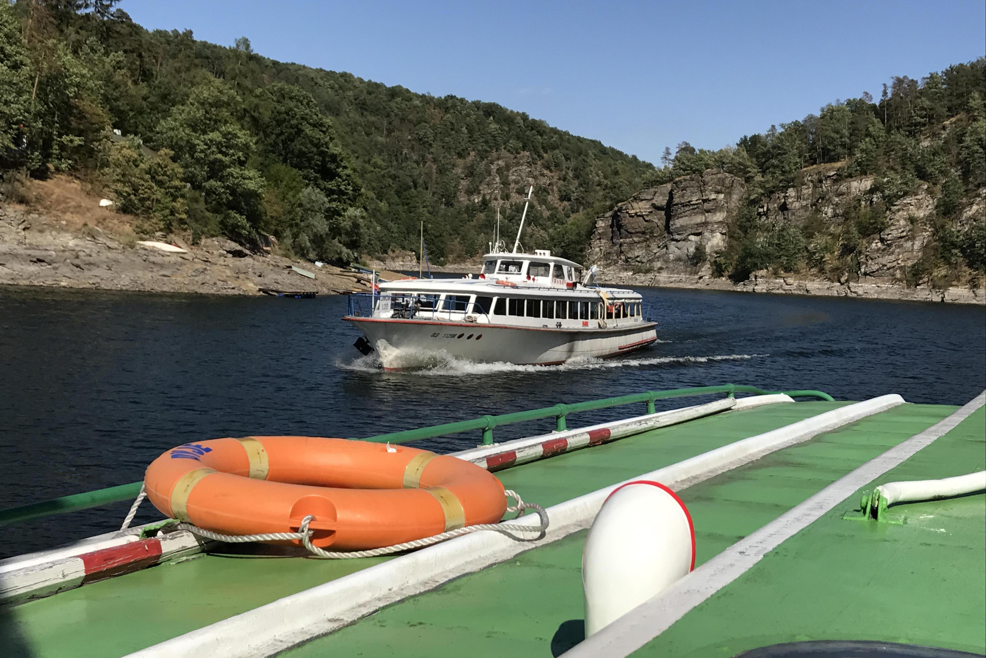 LODNÍ DOPRAVA VRANOVSKÁ PŘEHRADA