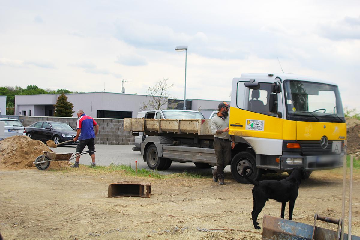 Zemní práce Zábal