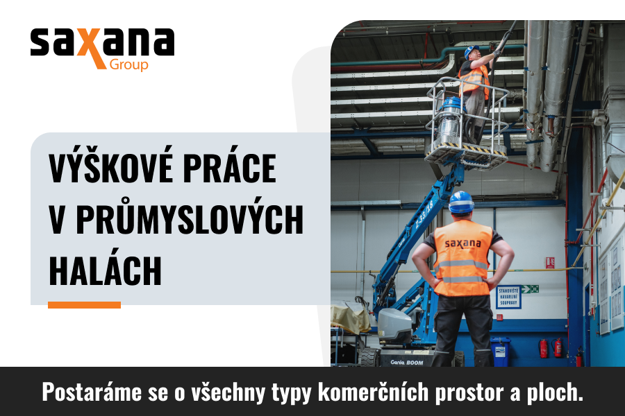 Postavební úklid a výškové práce